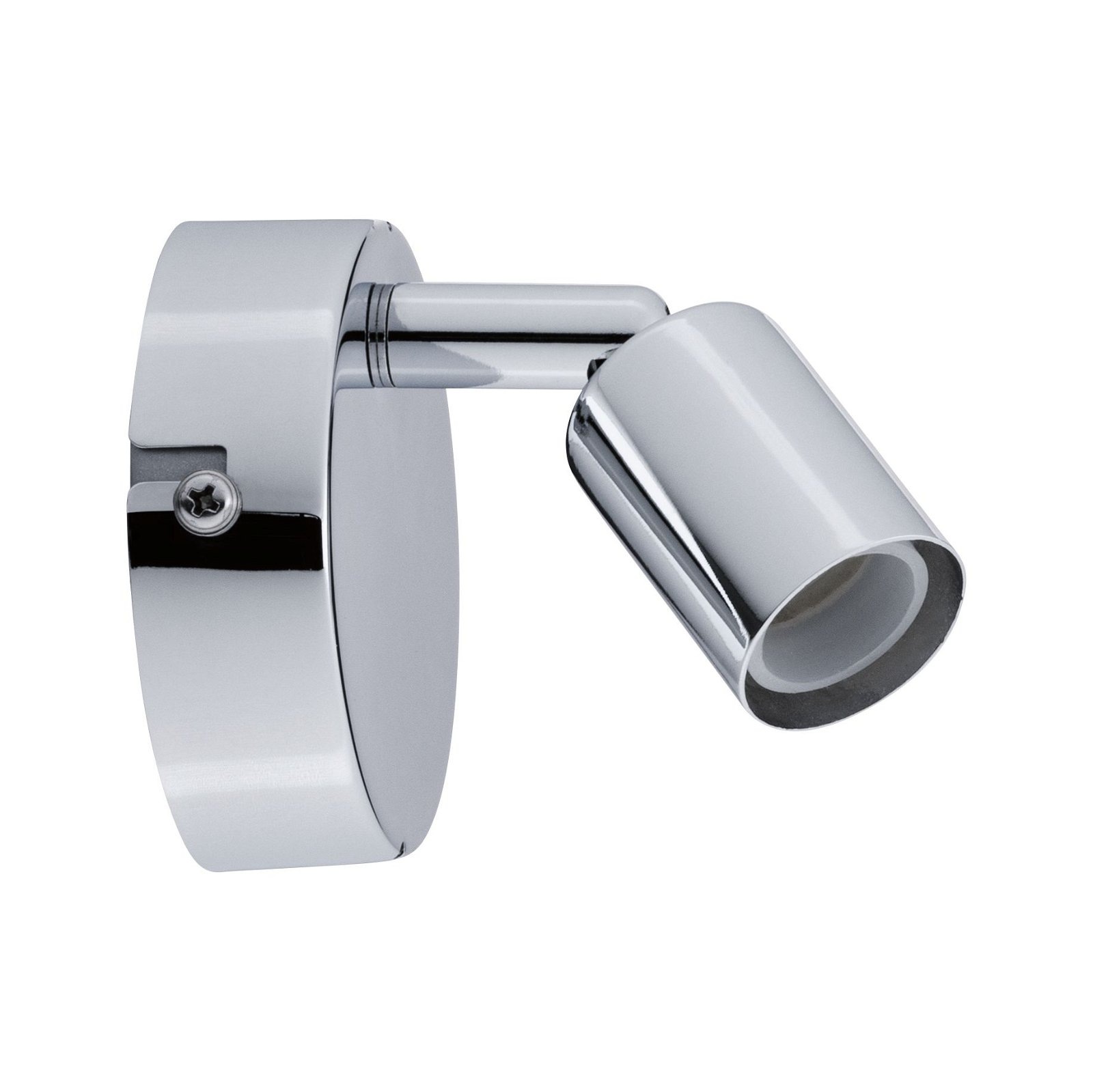 Paulmann Wandleuchte »Carolina«, 1 flammig, Leuchtmittel GU10 | ohne Leuchtmittel, Spotlight IP44 max. 1x10W Chrom 230V Metall, GU 10