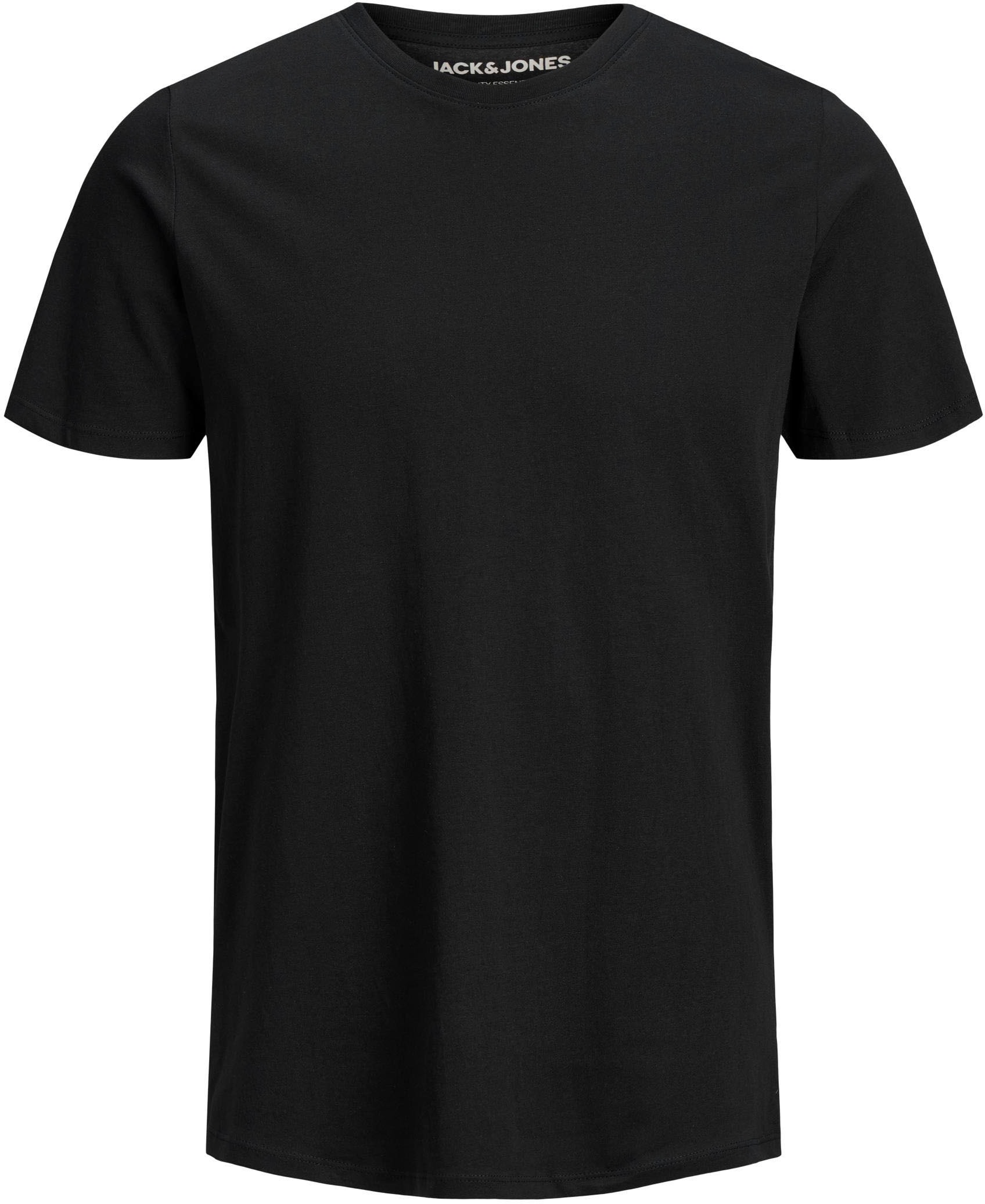 Jack & Jones Rundhalsshirt »JJEORGANIC BASIC TEE SS O-NE 3PK MP NOOS«, (Packung, 3 tlg.)