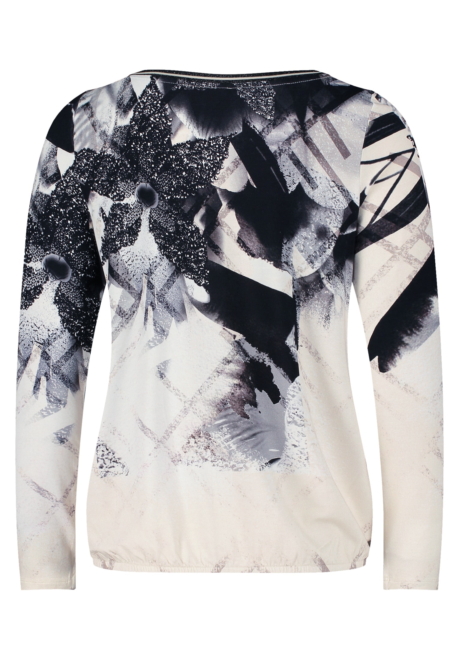 Betty Barclay Langarmshirt »Printshirt mit Gummizug«