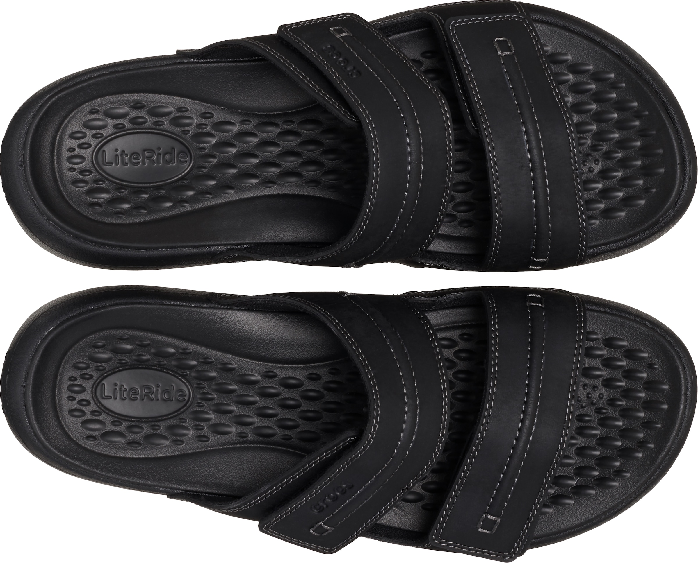 Crocs Badepantolette »Yukon Vista 2«, Sommerschuh, Poolslides, Schlappen, mit Klettverschluss