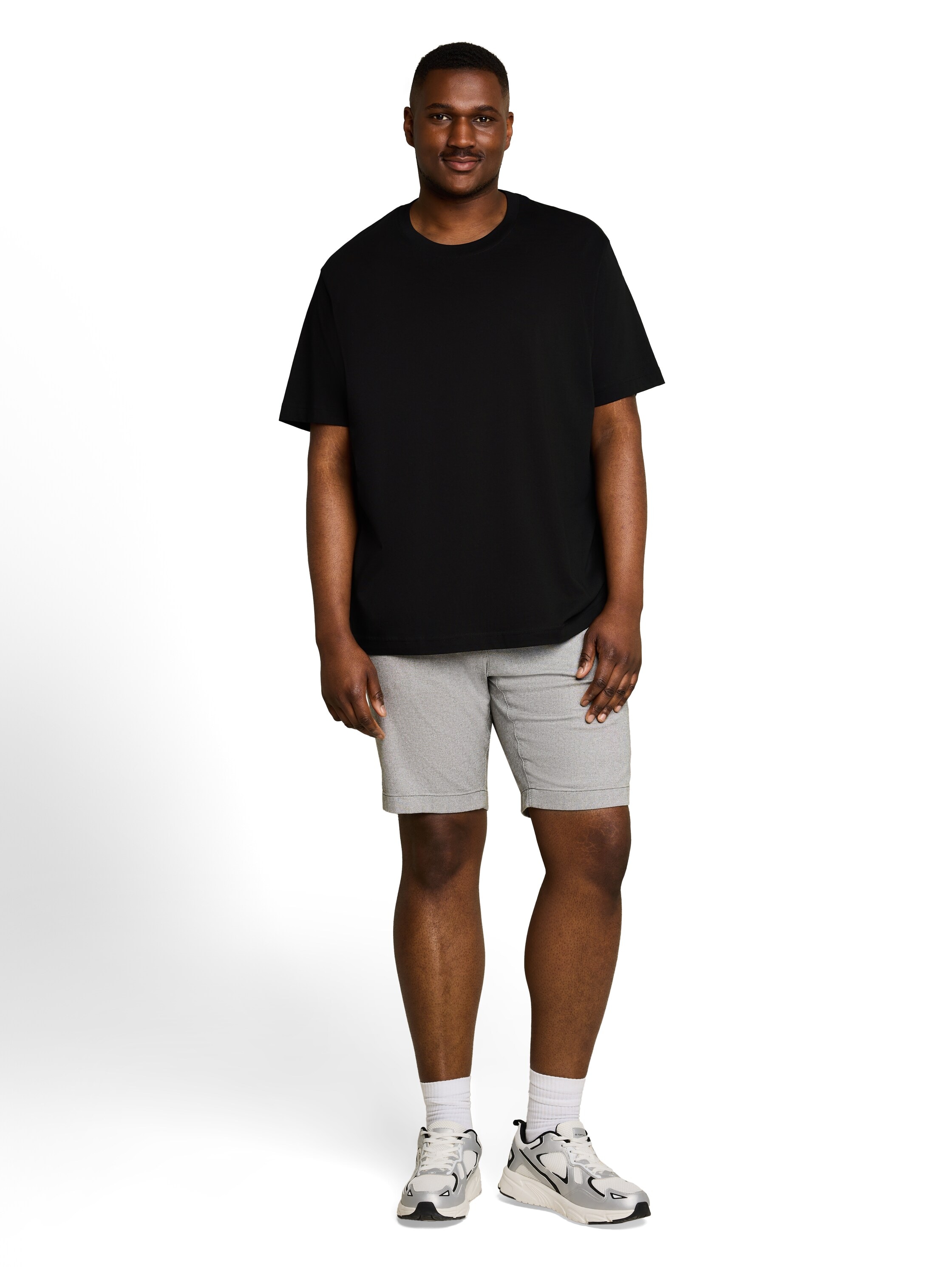 TOM TAILOR PLUS Print-Shirt Packung, 2er,  im 2er Pack
