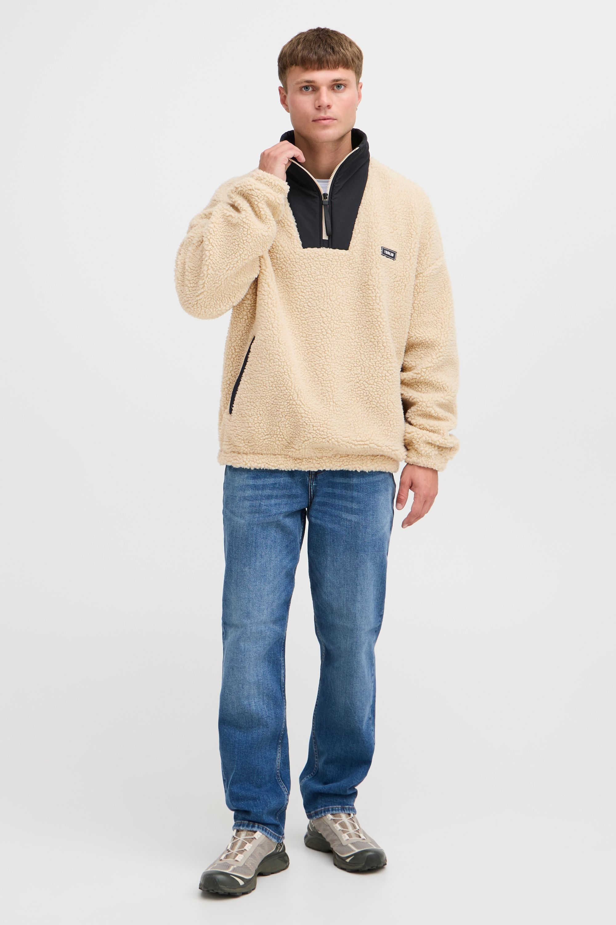 !Solid Fellimitatjacke »Fellimitatjacke SDMARKMANN«