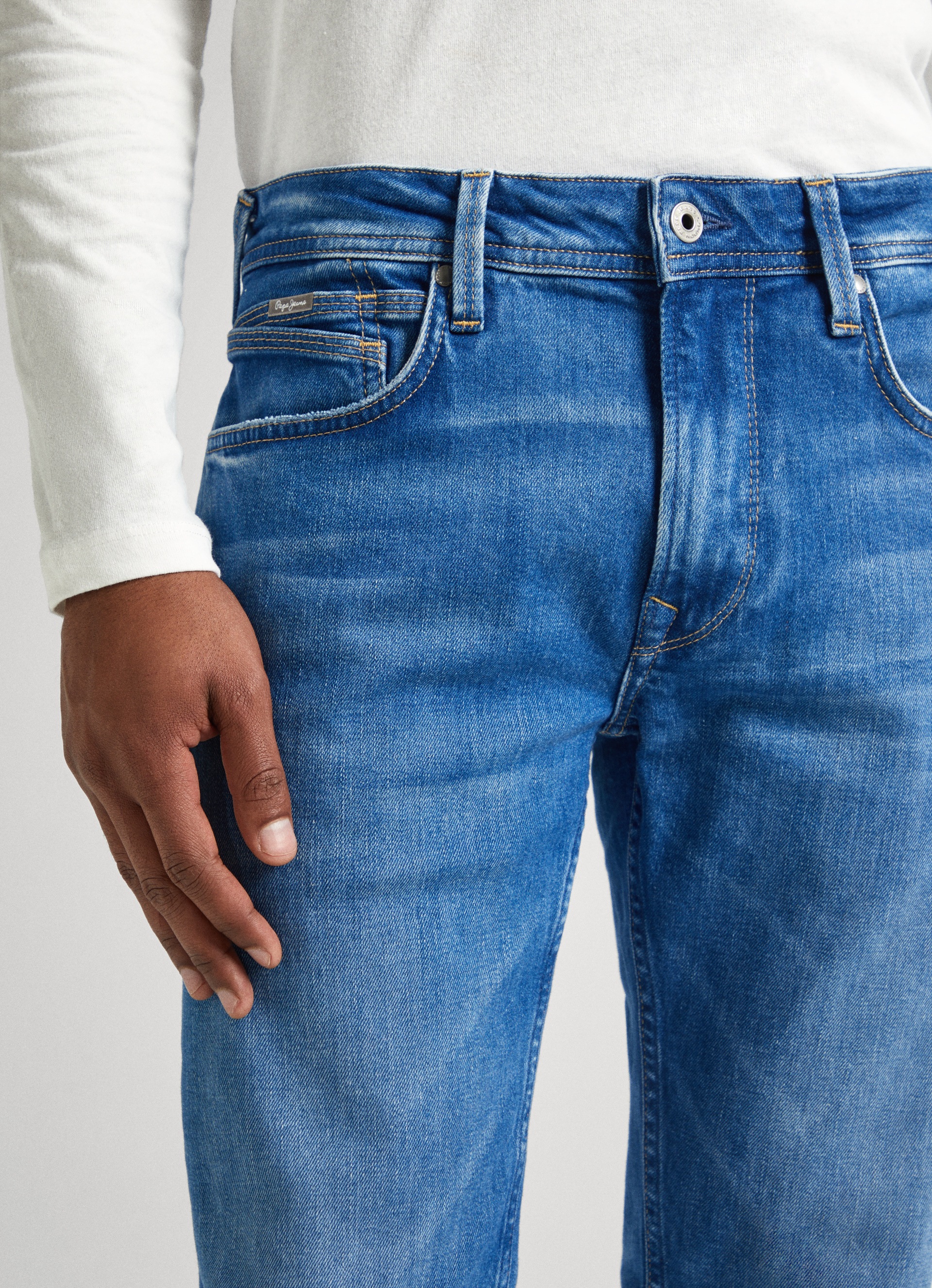 Pepe Jeans Slim-fit-Jeans »HATCH REGULAR«, mit Stretchanteil