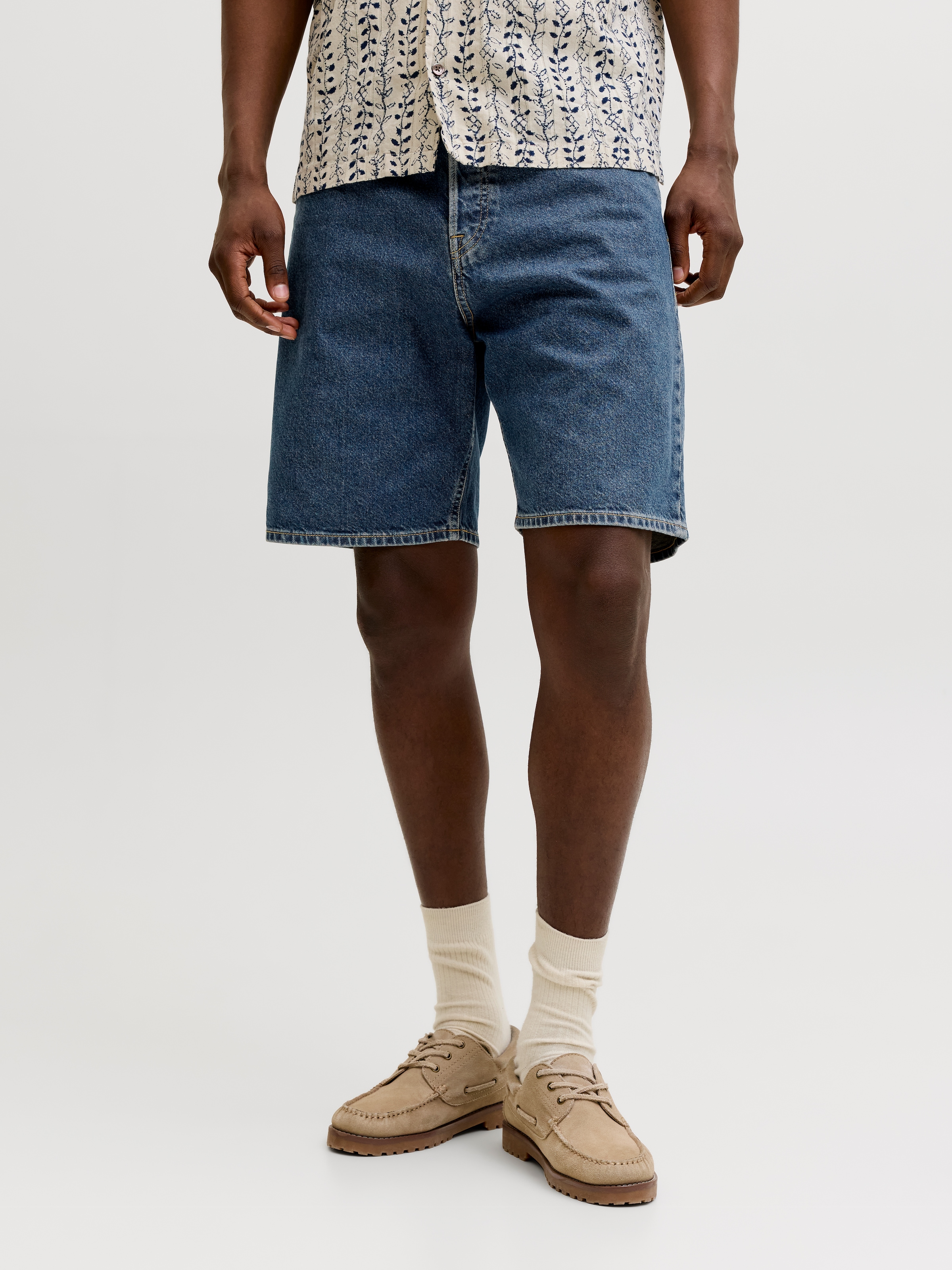 Jack & Jones Jeansshorts »JJITONY JJORIGINAL SHORTS AM 460 SN« Baumwollmischung, relaxed fit