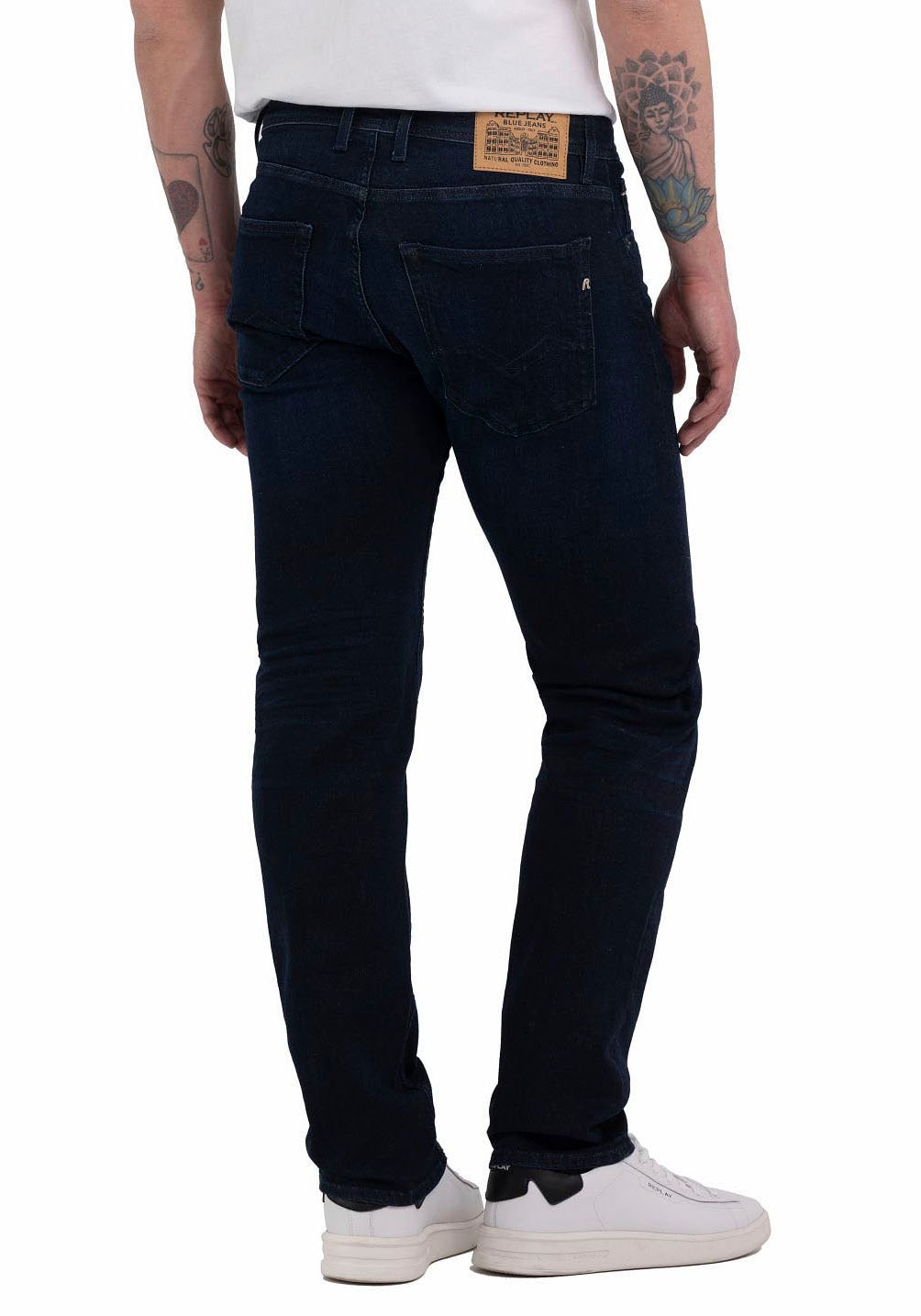 Replay Straight-Jeans »GROVER«, in vielen verschiedenen Waschungen, mit Stretch