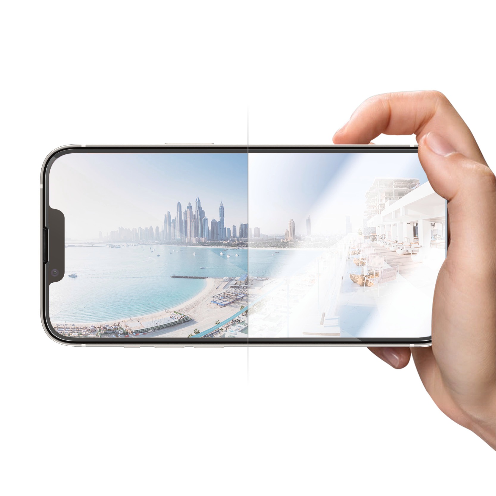 PanzerGlass Displayschutzglas »Anti-Reflective Screen Protector Ultra Wide Fit«