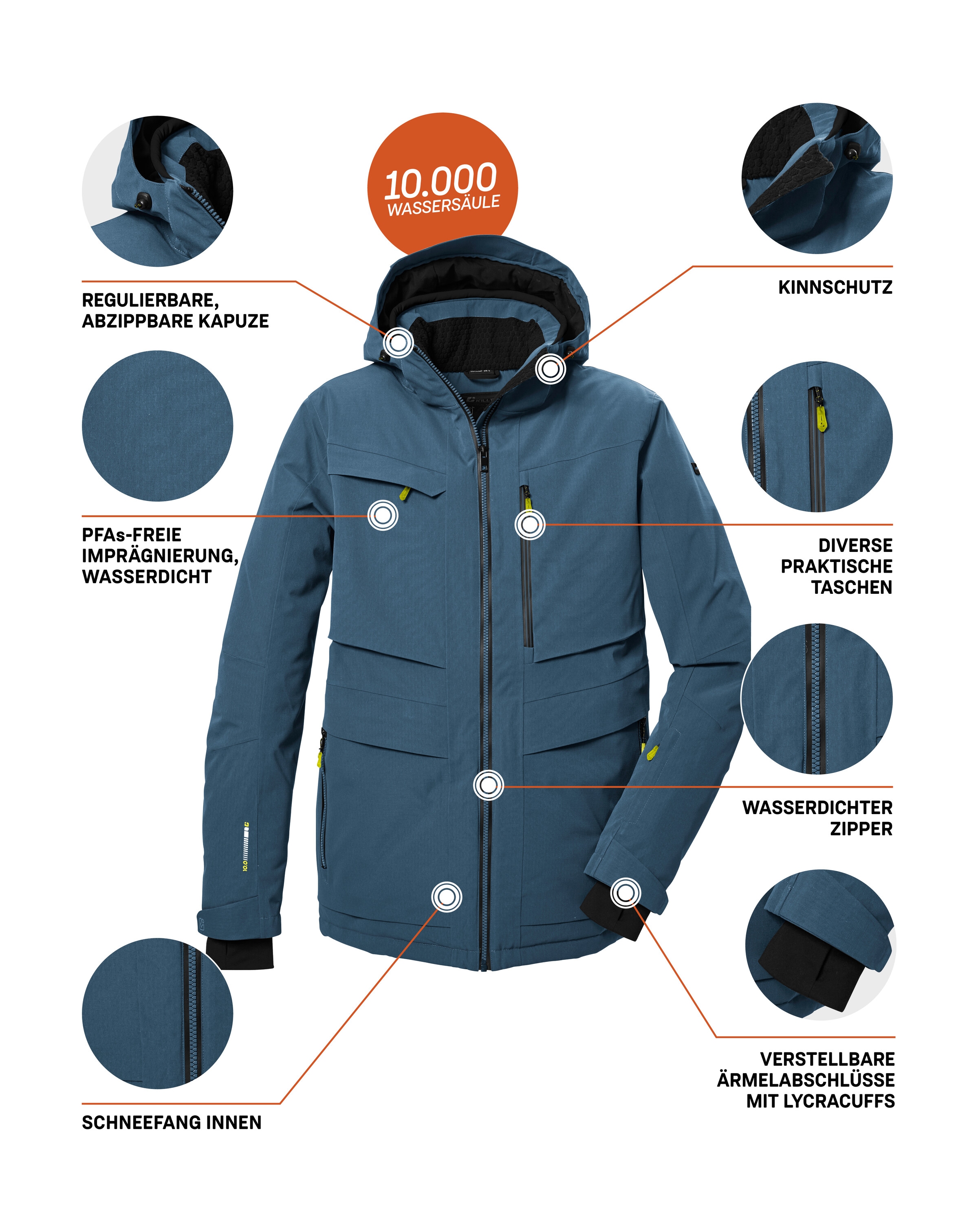 Killtec Skijacke »KSW 43 MN SKI JCKT«