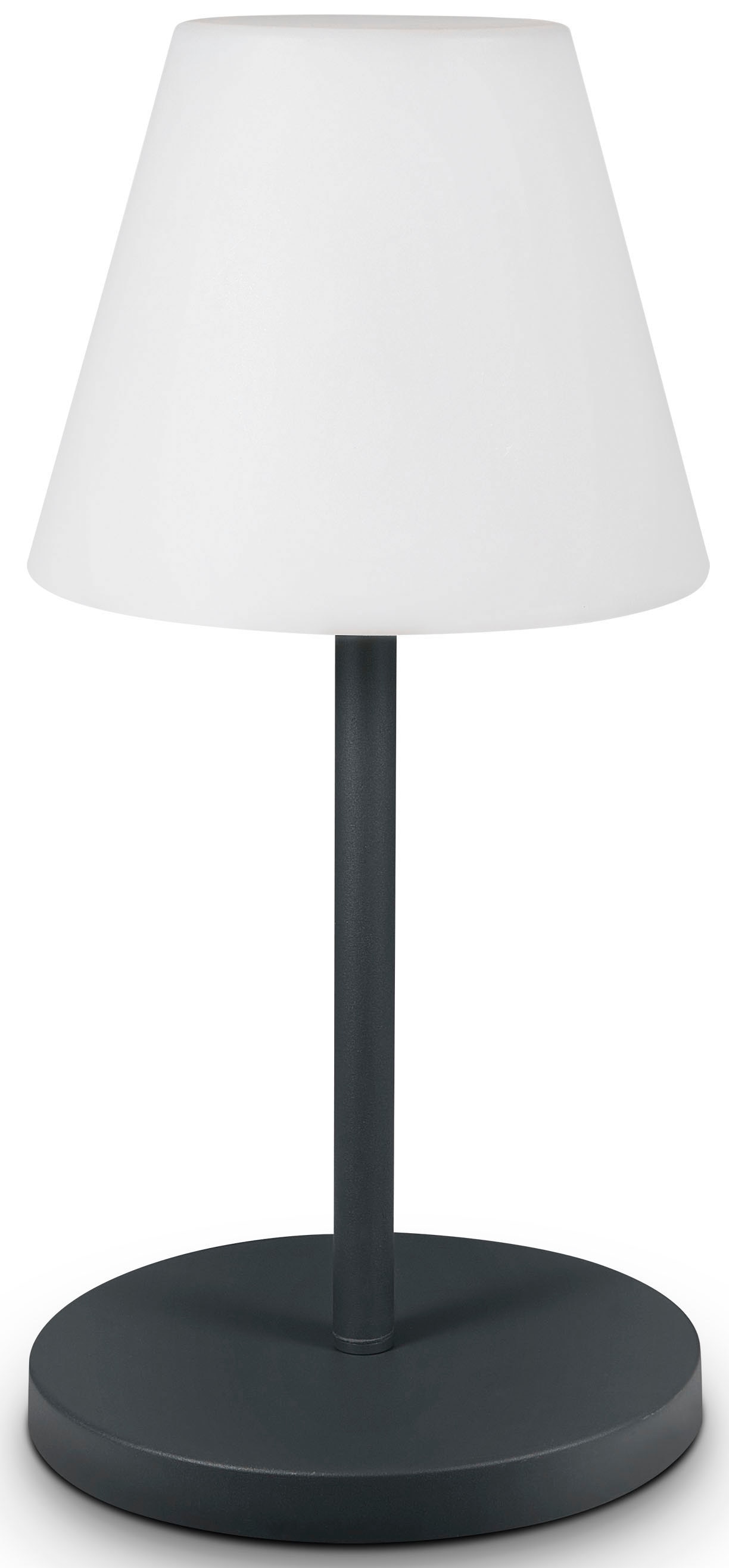 Paco Home Tischleuchte »JEN«, Outdoor LED Akku Retro Balkon Ohne Schalter Aufladbar