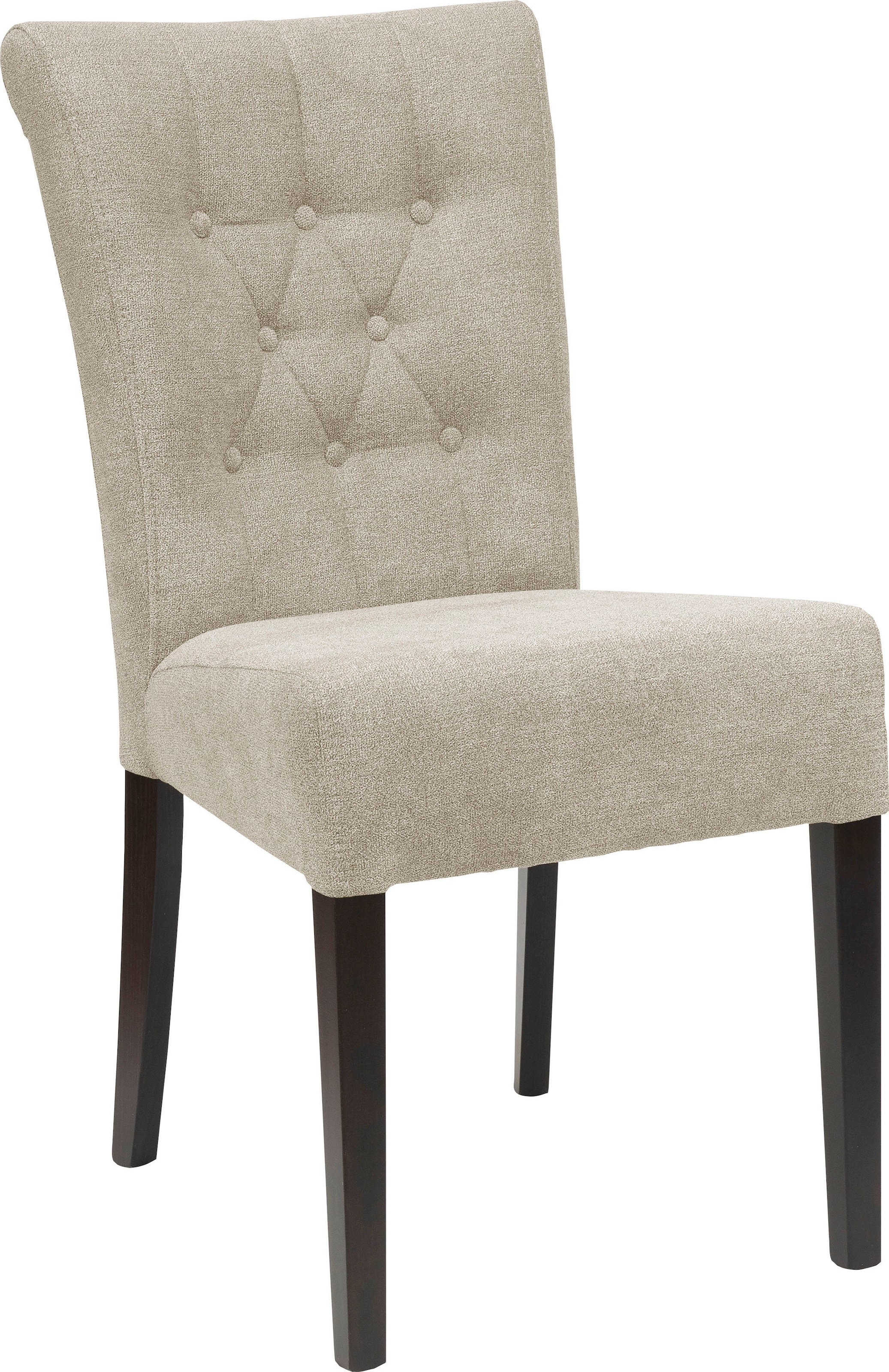 Home affaire Esszimmerstuhl »Queen BESTSELLER« (Set) 2 Stk.Polsterstuhl mit Knopfheftung, 2er, 4er oder 6er Set