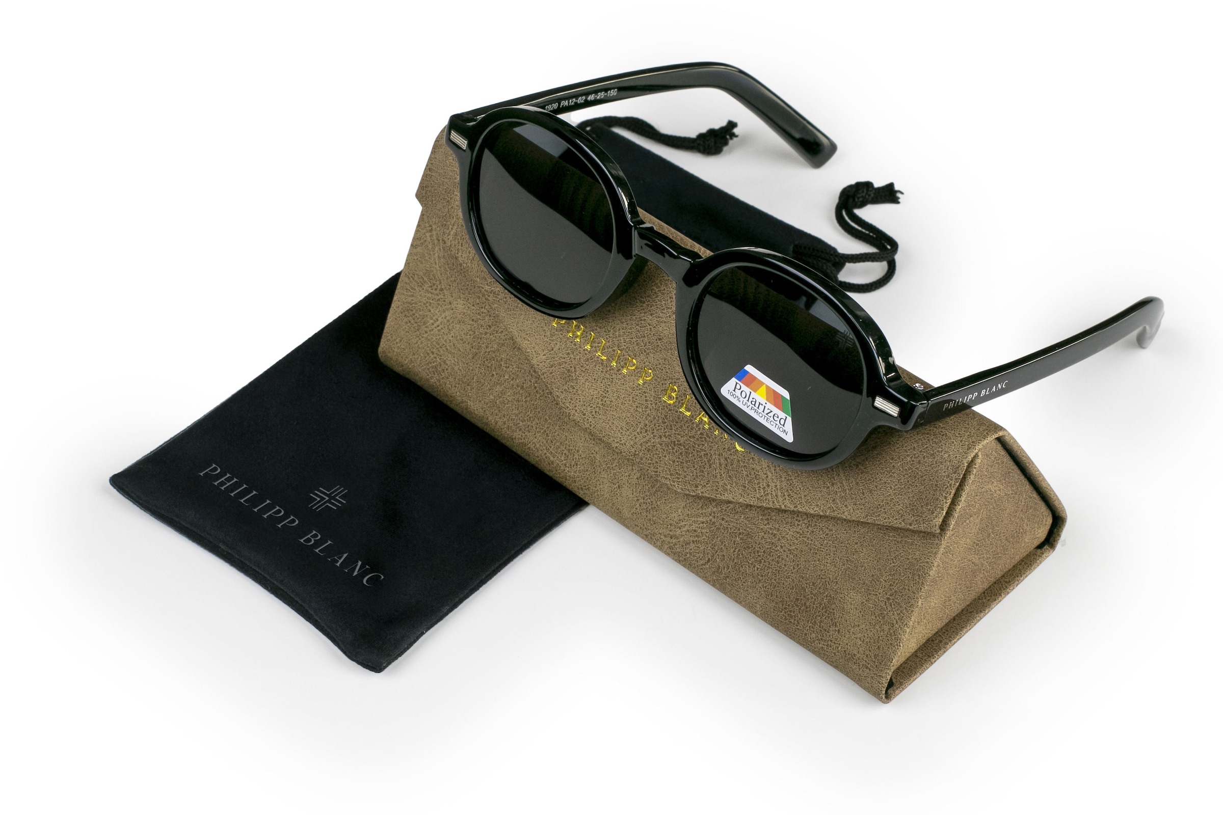 PHILIPP BLANC Sonnenbrille »PA12-02« Glas 0,74 mm, polarisierte Gläser, UV400, CAT3.0