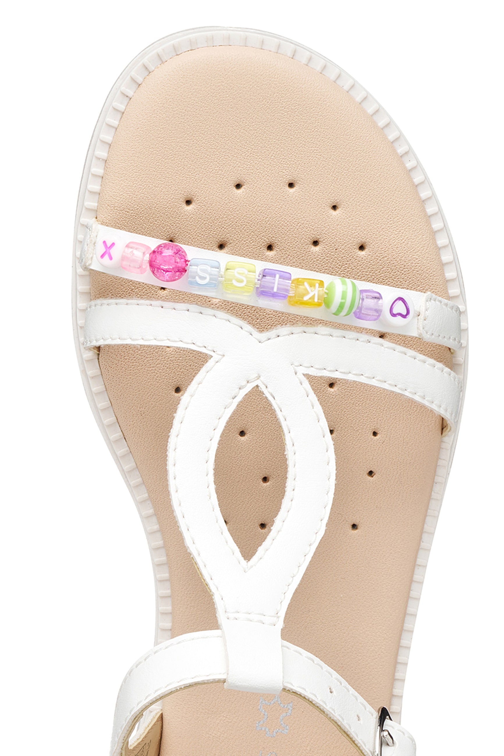 Geox Sandale »J SANDAL KARLY GIRL«  Sandale mit Fersenriemen, Größenschablone zum Download