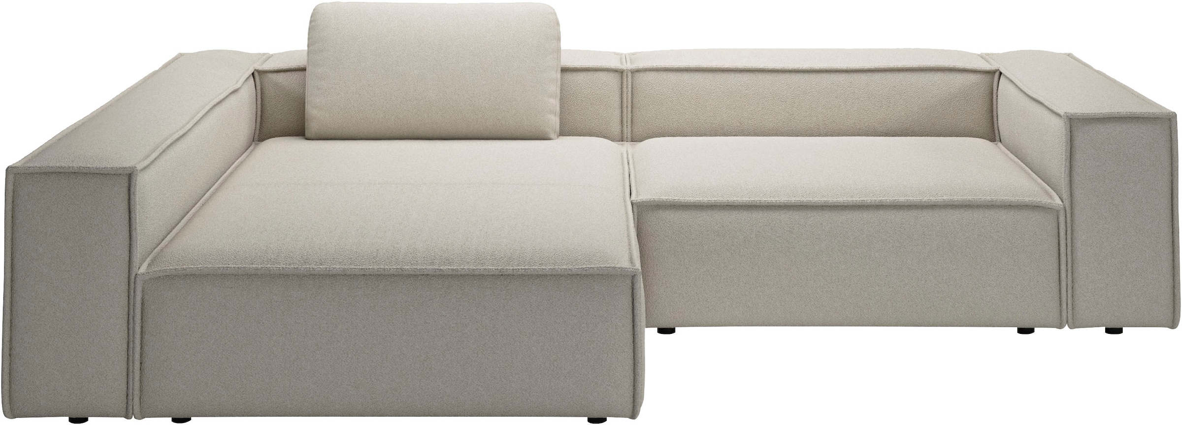 Places of Style Ecksofa »Watertown, moderne XXL L-Form, 306 cm breit«, Komfortabel mit tiefer Sitzfläche – ideal für große Wohnräume