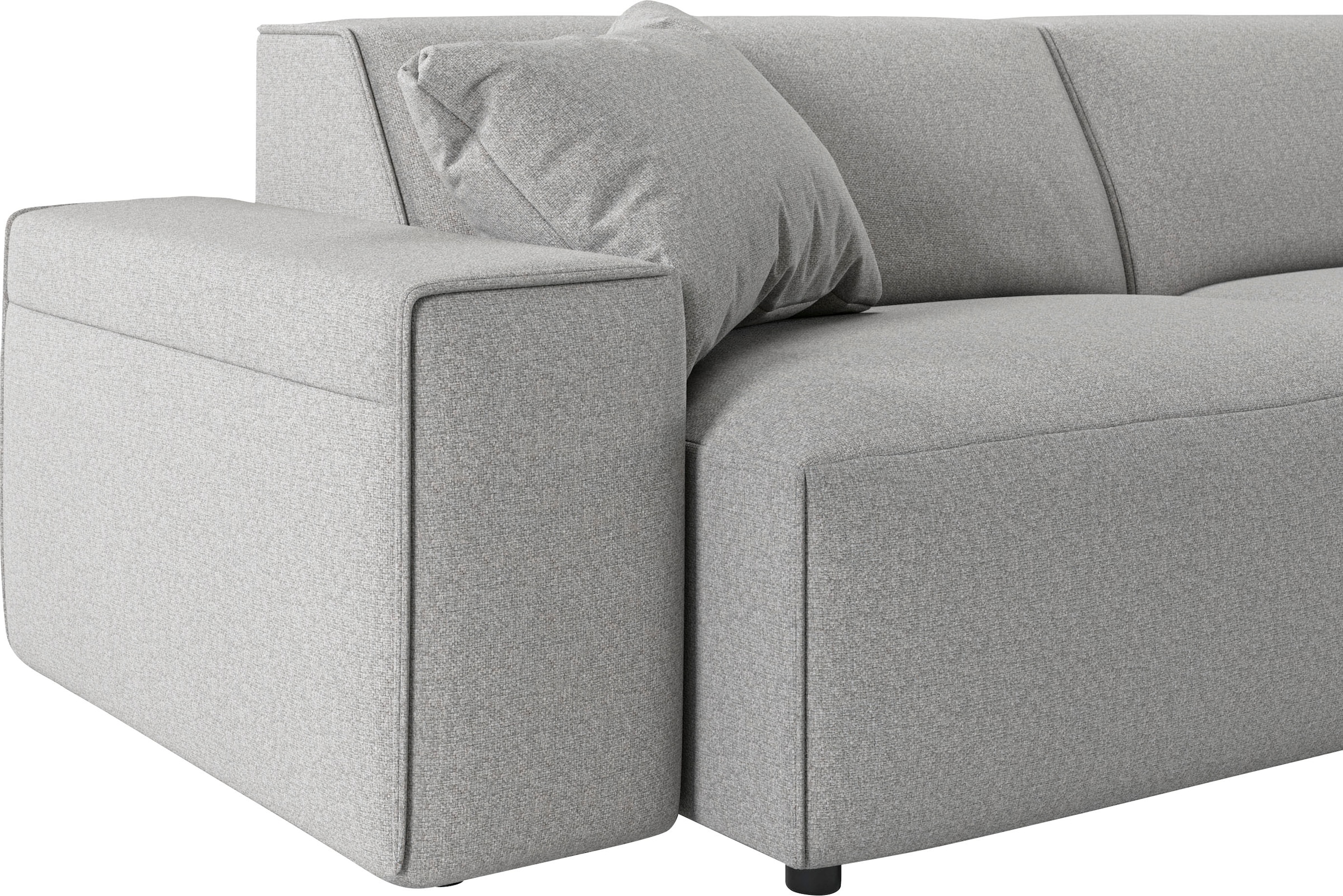 andas Big-Sofa »Glimminge  auch in Breitcord, Feincord + Easy care-Bezug,«, besondere Kedernähte Zierkissen