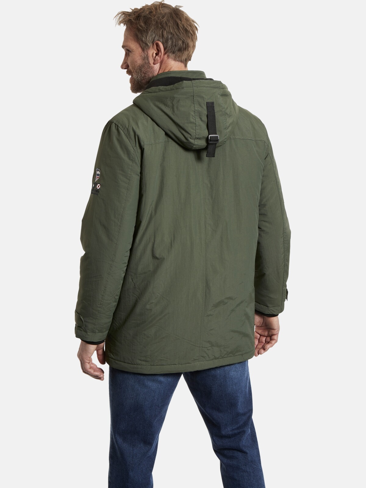 Jan Vanderstorm Outdoorjacke »Parka RANDWING«, (1 St.), wind- und wasserabweisend