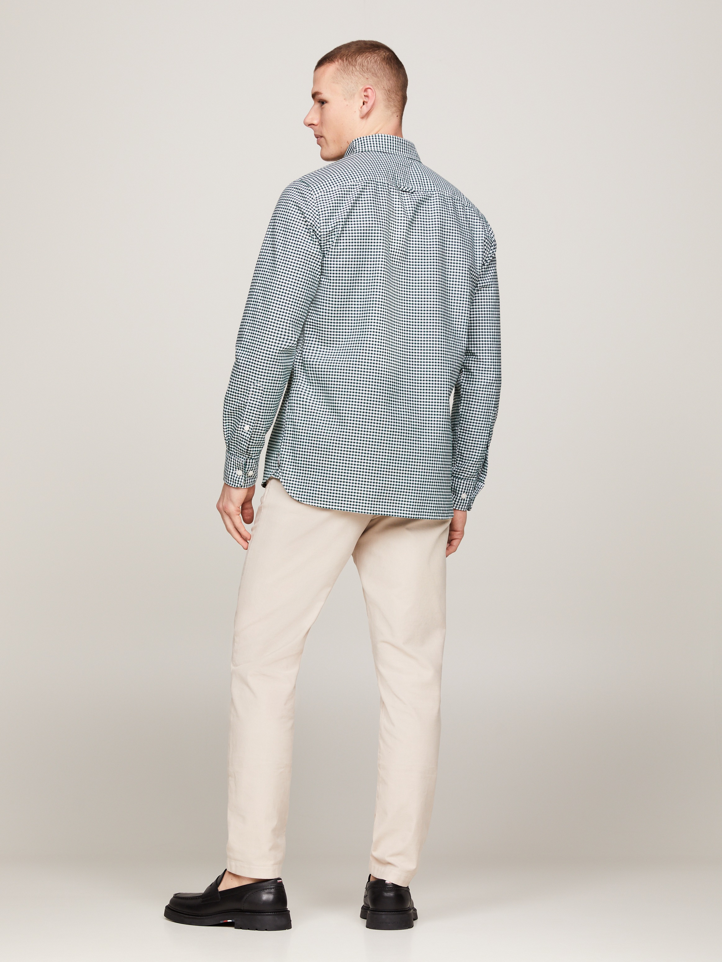 Tommy Hilfiger Langarmhemd »HERITAGE OXFORD GINGHAM RF SHIRT«, mit modischem Klein-Karomuster