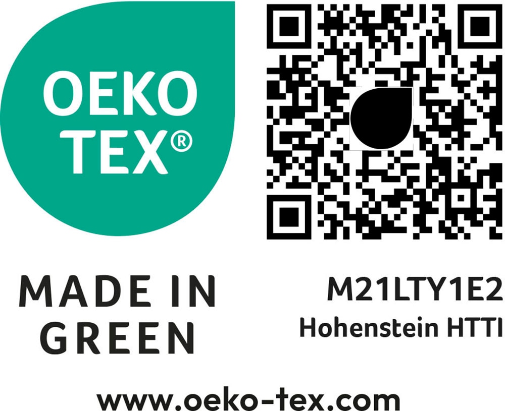 MADE (5 Gästehandtücher Schiesser im 5er »Milano St.), Set«, IN GREEN by OEKO-TEX®-zertifiziert
