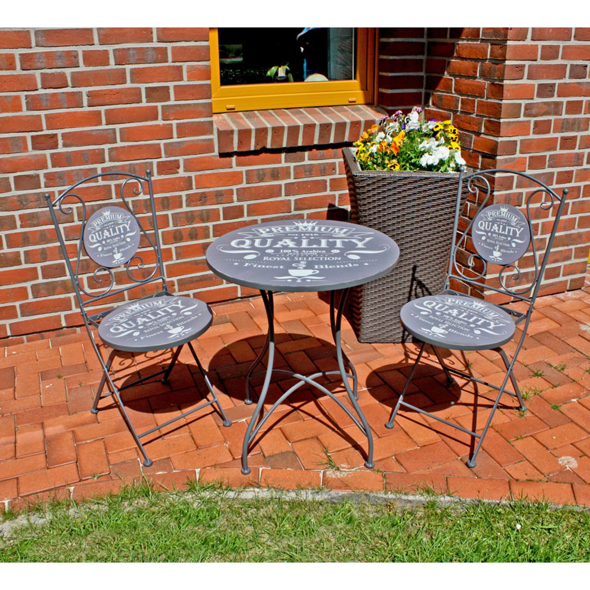 Garden Pleasure Garten-Essgruppe "ROYAL" Set, 3 Stk. tlg.