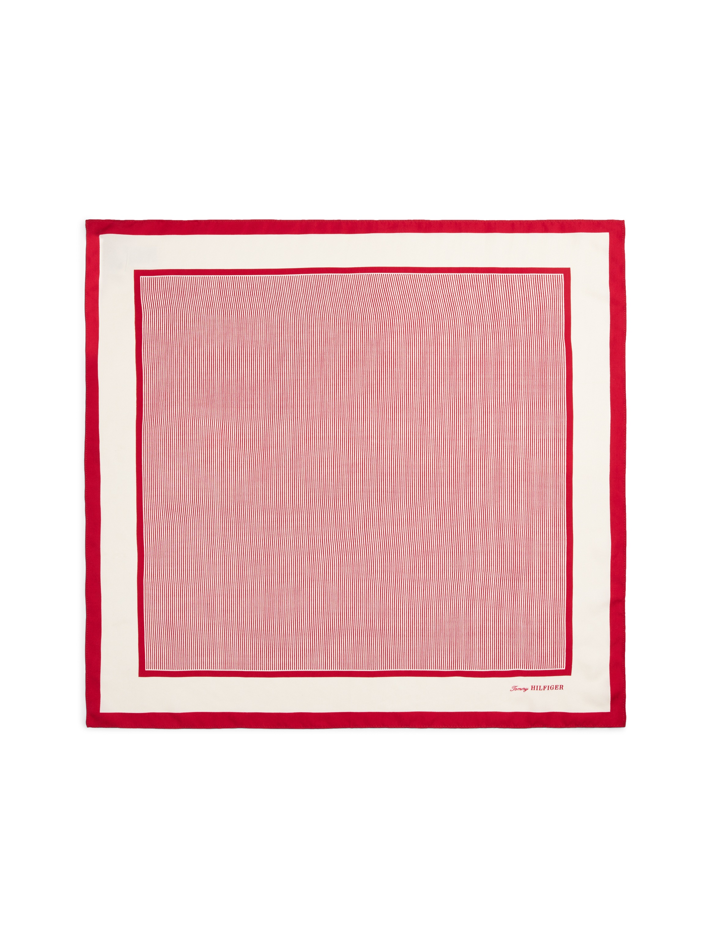 Tommy Hilfiger Modetuch »TH ELEVATED FLAG SILK SQUARE«