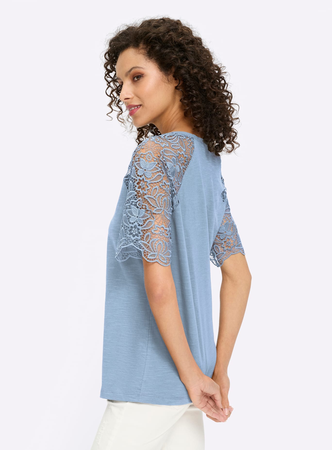 heine Spitzenshirt »Shirt« 1 tlg. tlg.