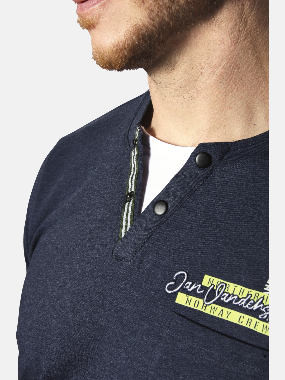 Jan Vanderstorm T-Shirt »T-Shirt PERNARVIK«