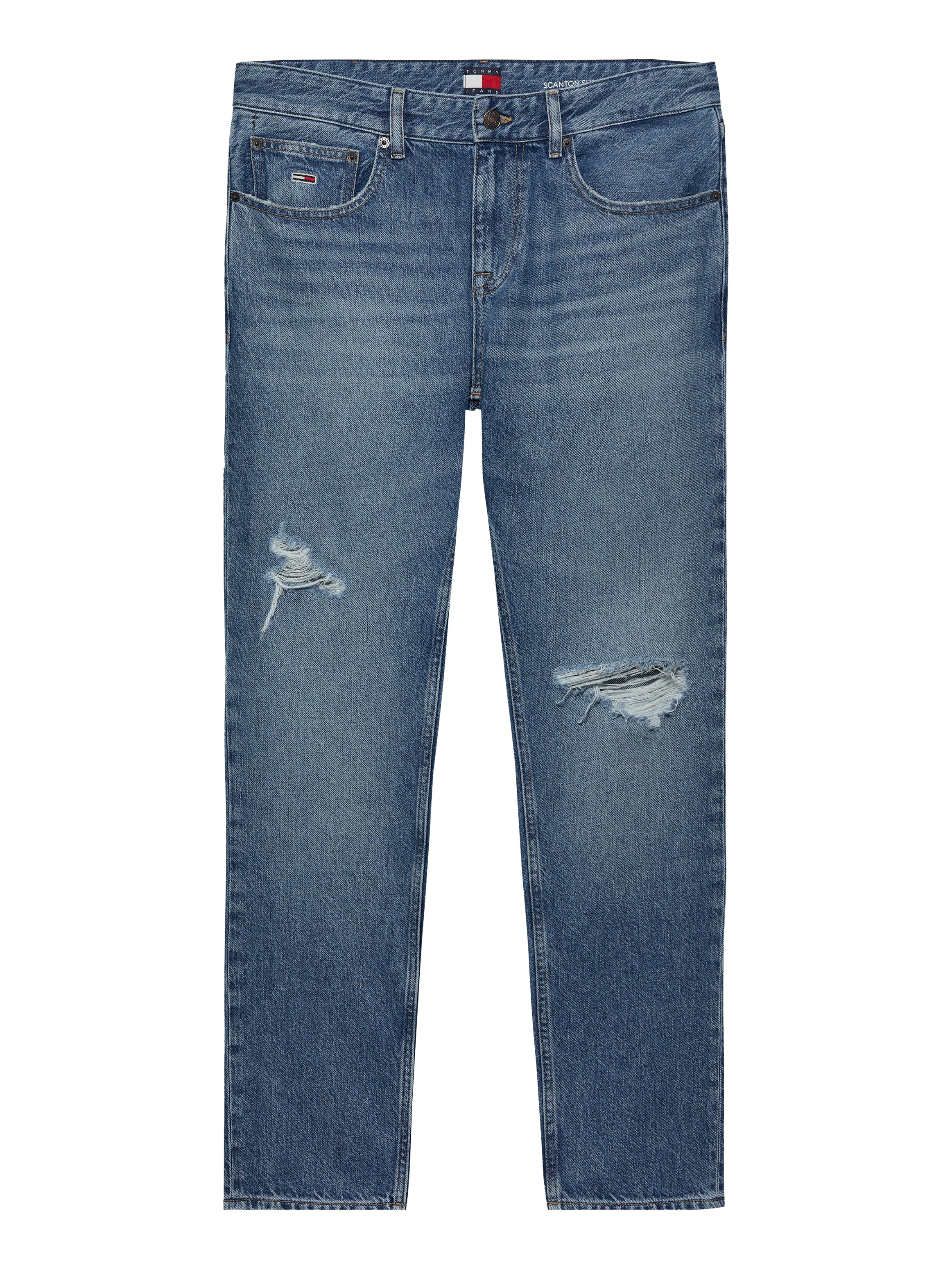 Tommy Jeans Slim-fit-Jeans »Scanton Slim Denim«, Mit Gürtelschlaufen