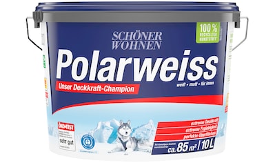 SCHÖNER WOHNEN-Kollektion Wand- und Deckenfarbe »Polarweiss«, 10 l Gebinde kaufen