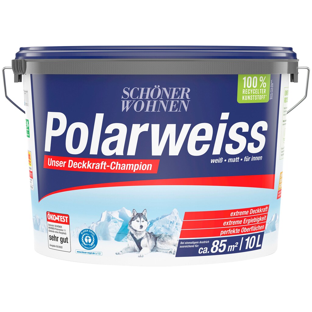 SCHÖNER WOHNEN FARBE Wand- und Deckenfarbe »Polarweiss«