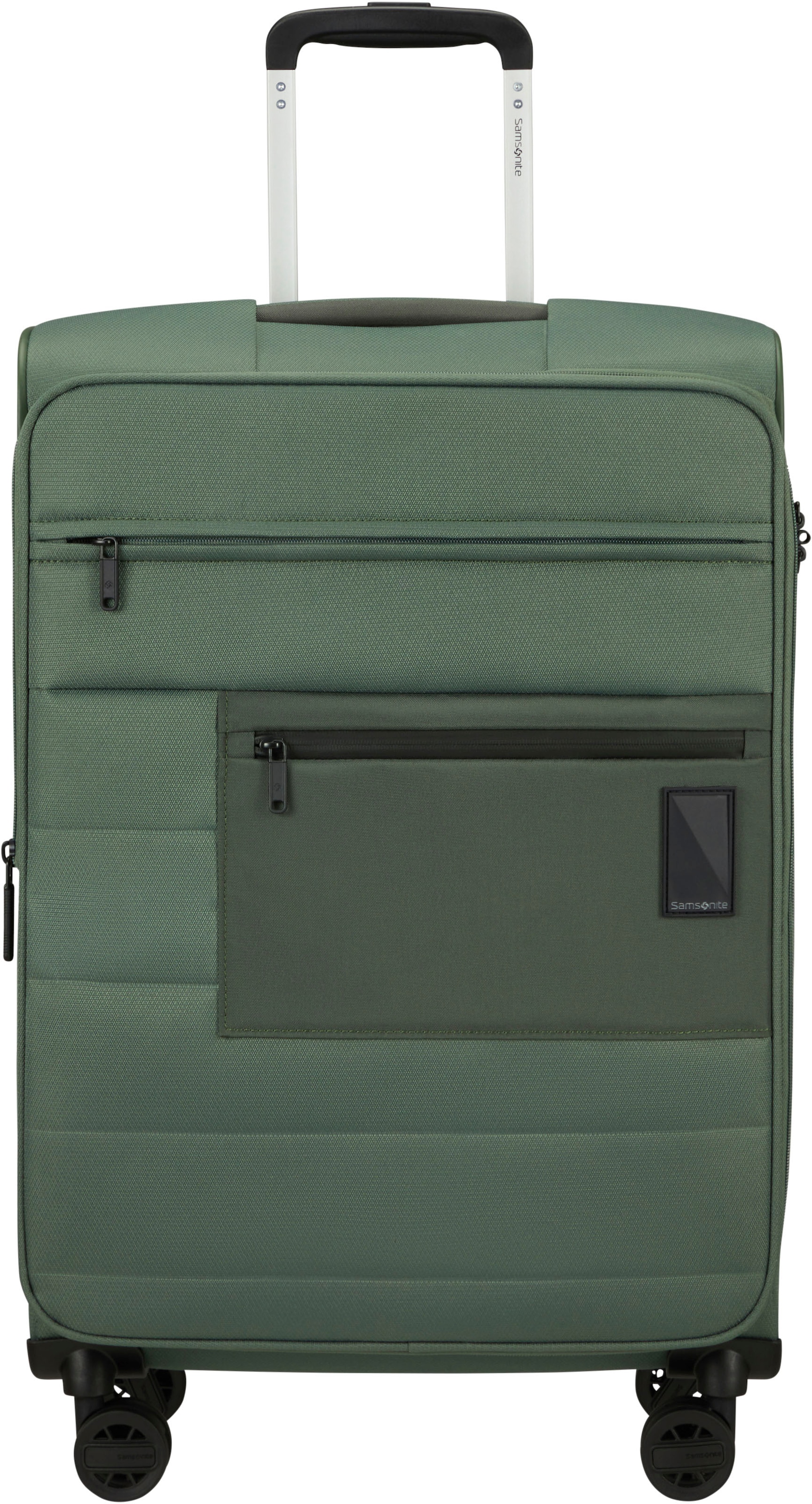 Weichgepäck-Trolley »VAYCAY, pistacho green, 66 cm«, 4 St. Rollen, Koffer mittel groß...