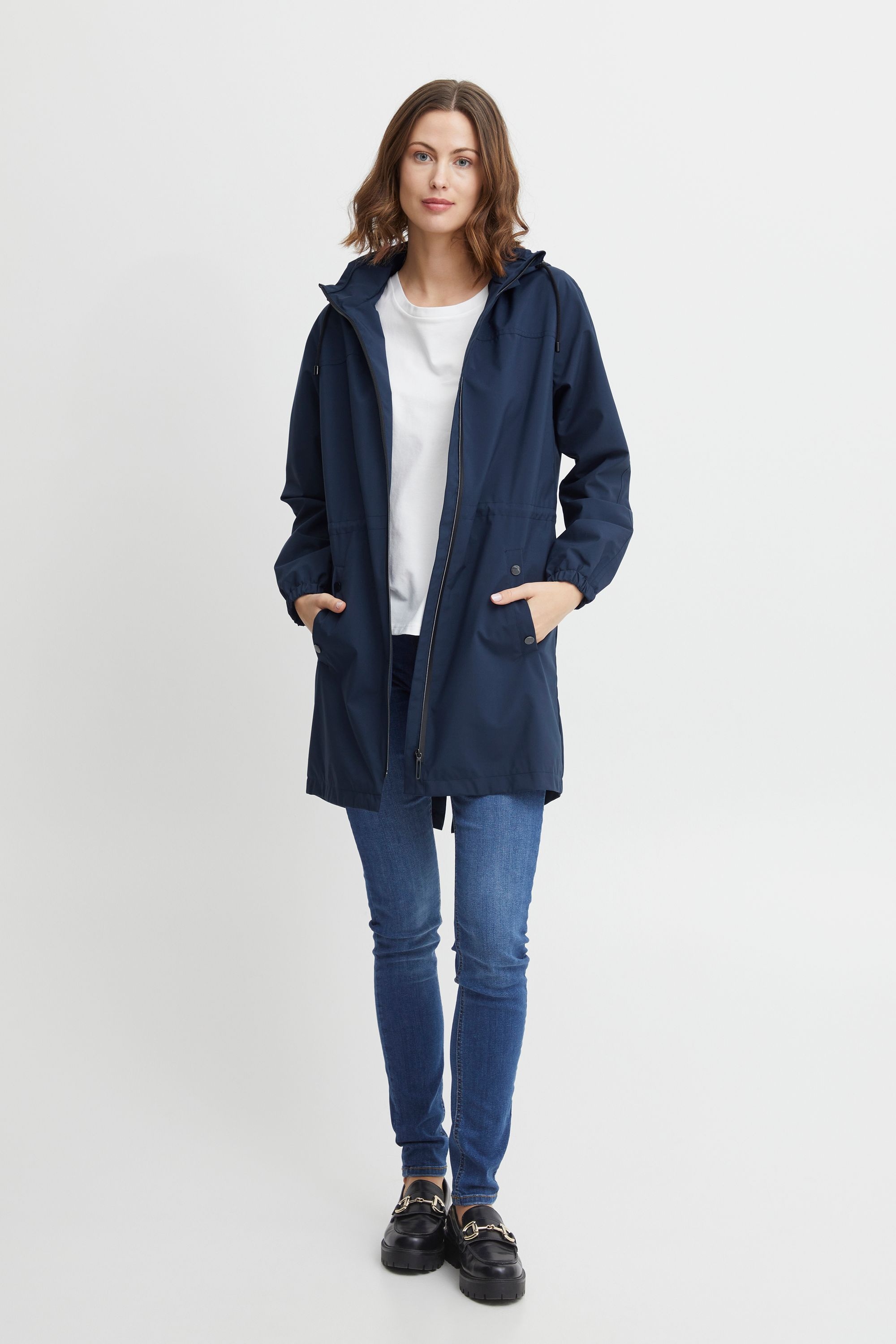 fransa Kurzjacke »Kurzjacke FRPafasa«, mit Kapuze