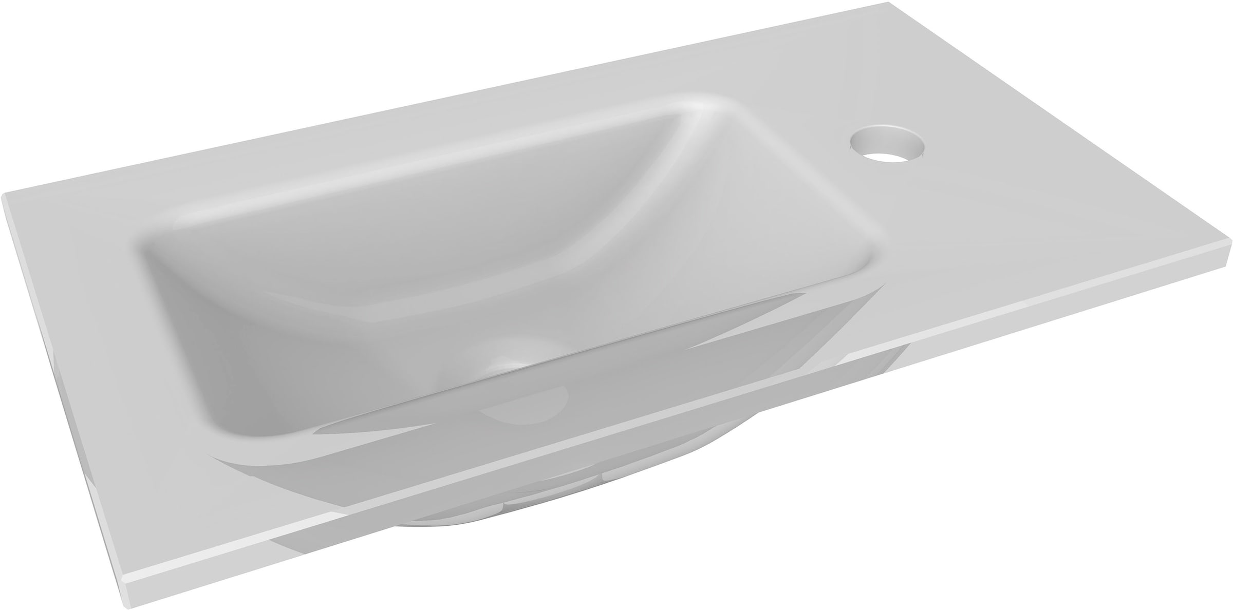 FACKELMANN Waschtisch »SBC« Set, 2 tlg. bestehend aus Becken und Unterbau, Breite ca. 45 cm