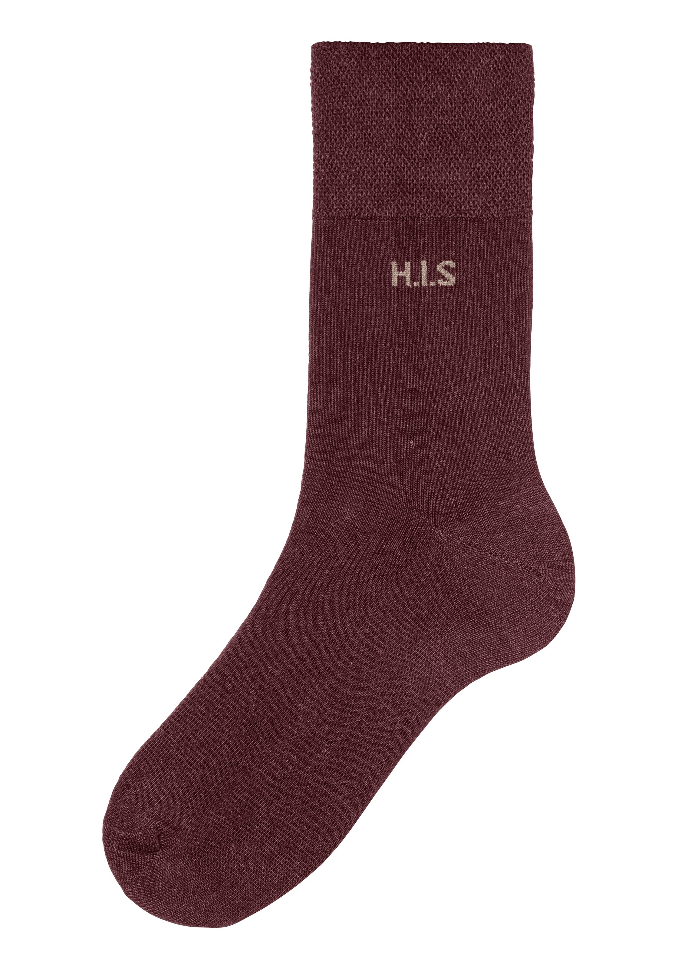 H.I.S Socken, (Packung, 12 Paar), ohne einschneidendes Gummi