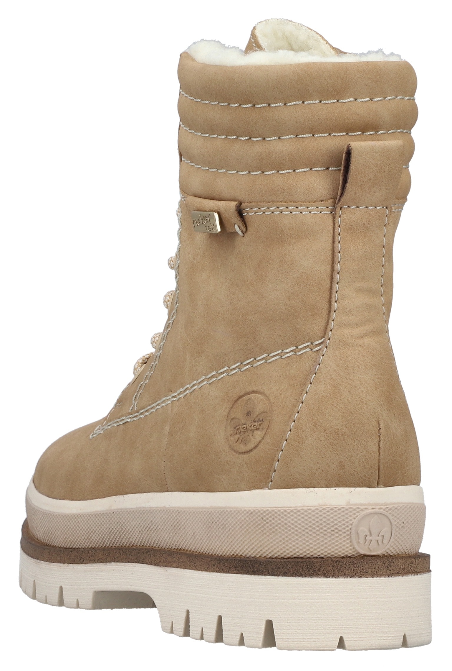 Rieker Winterstiefelette  Plateauboots, Winterboots, Stiefelette mit riekerTEX-Membran