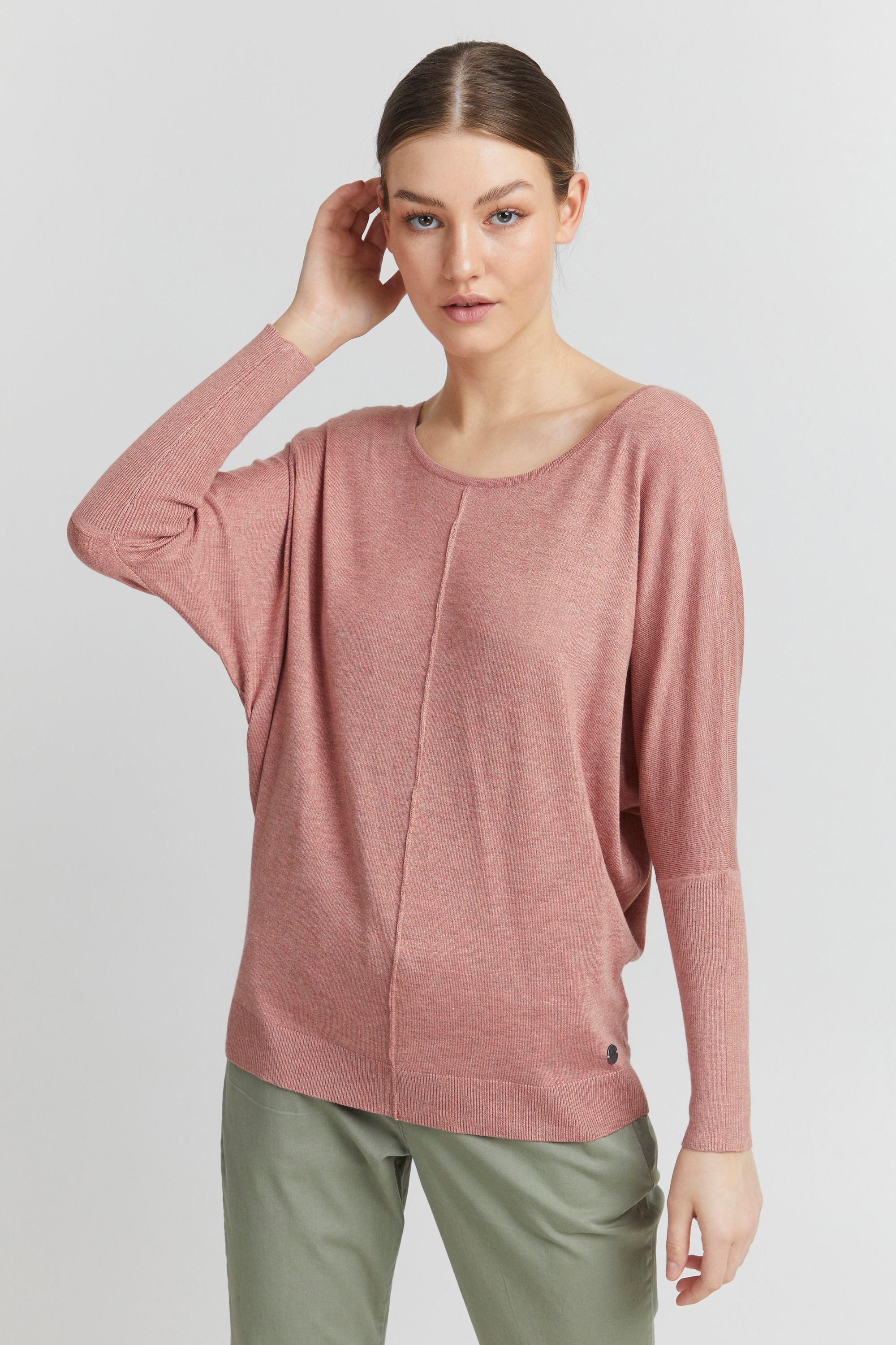 OXMO Strickfleece-Pullover »Strickpullover OXHerdis«