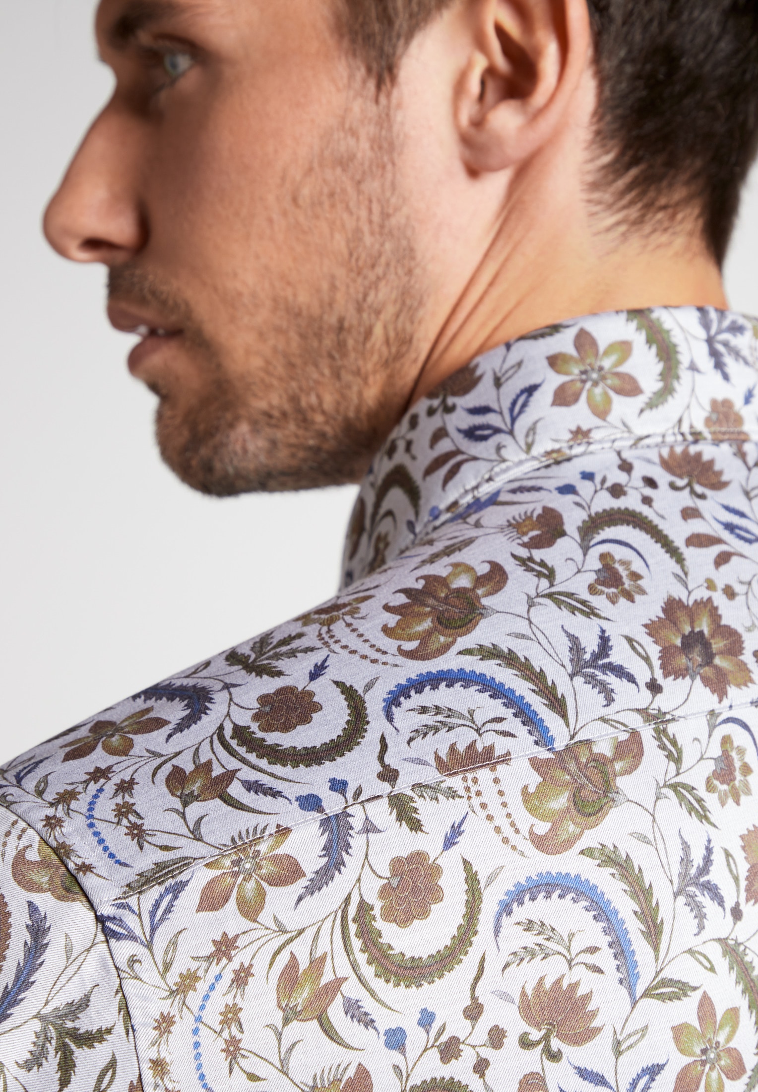 Eterna Langarmhemd »MODERN FIT« EASY IRON (bügelleicht)