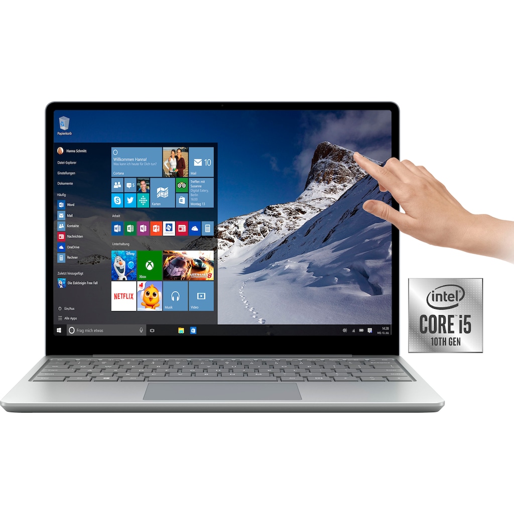 Microsoft Notebook »Surface Laptop Go i5«, 31,5 cm, / 12,4 Zoll, Intel, Core i5, UHD Graphics, 128 GB SSD