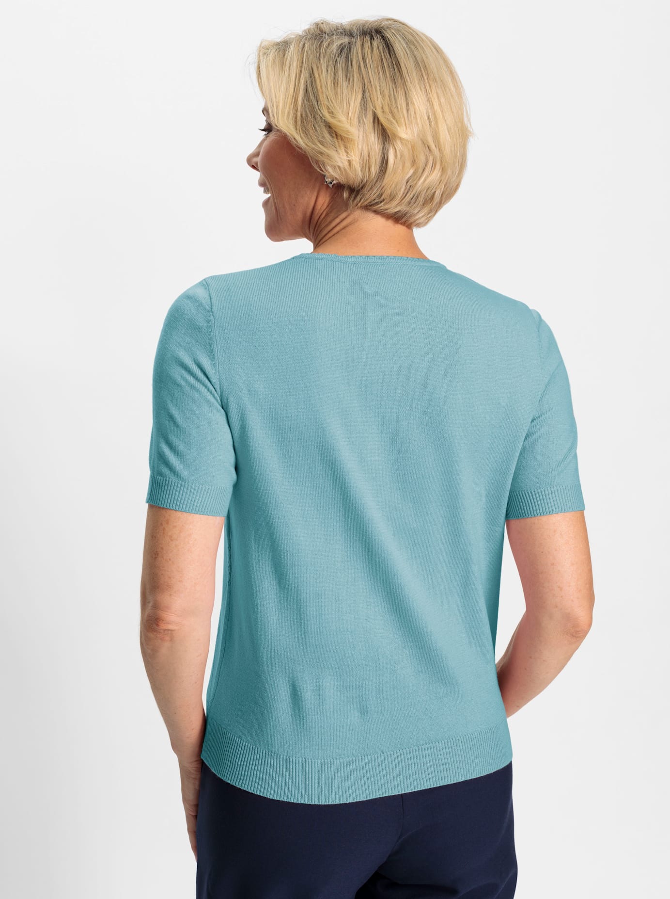 Classic Kurzarmpullover »Pullover«