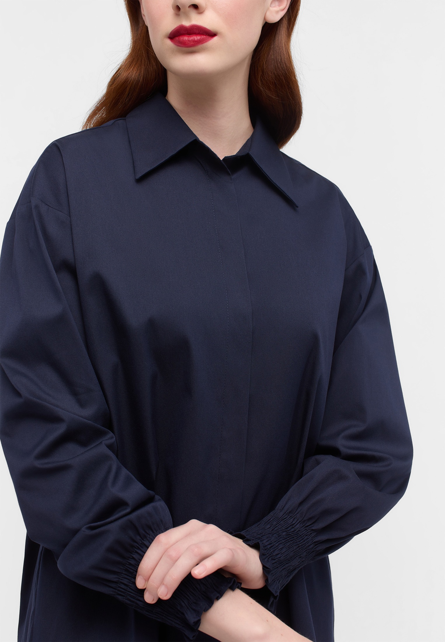 Eterna Hemdbluse »OVERSIZE FIT« EASY IRON (bügelleicht)