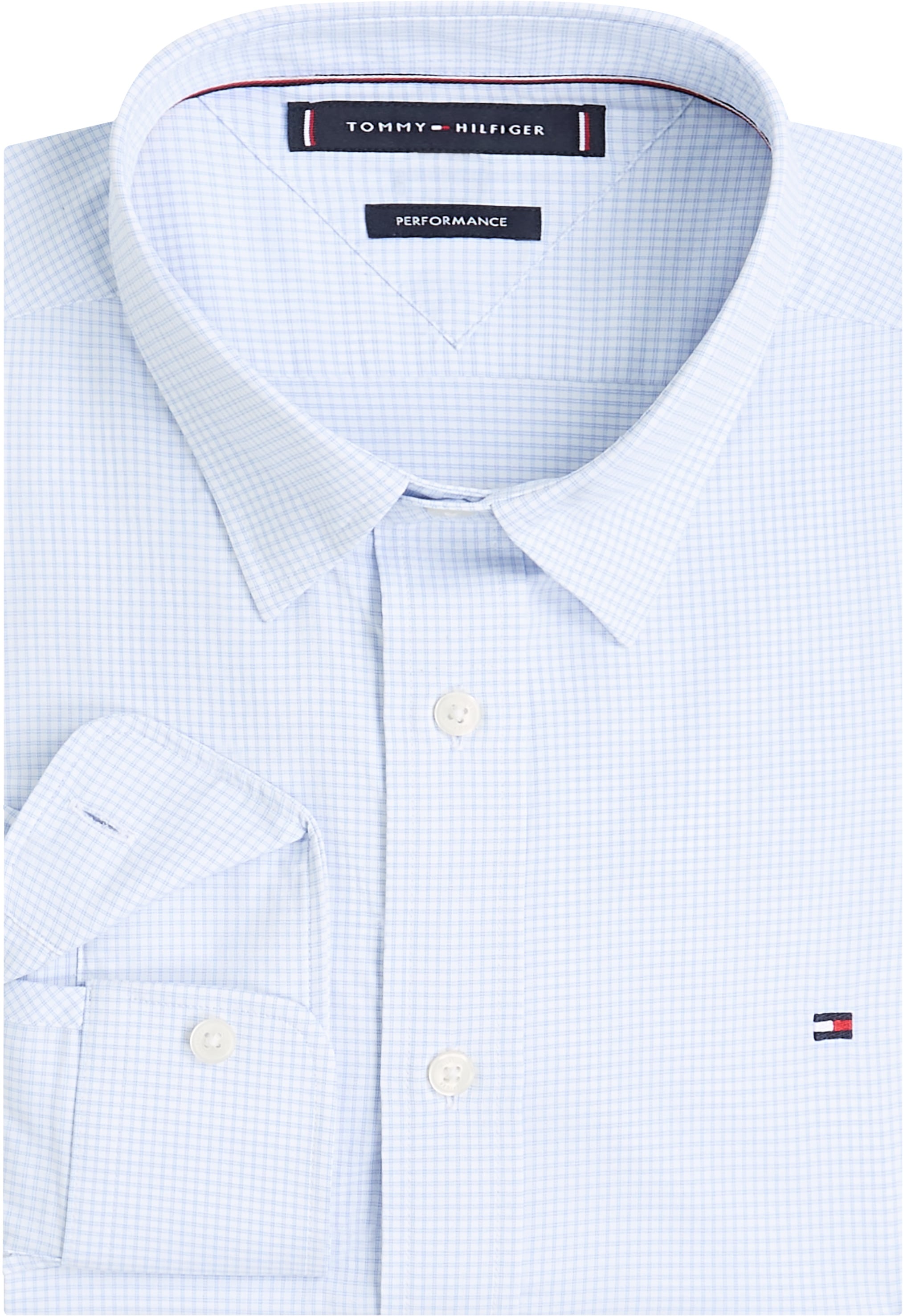 Tommy Hilfiger Langarmhemd »PERFORMANCE CHECK Regular Fit SHIRT«