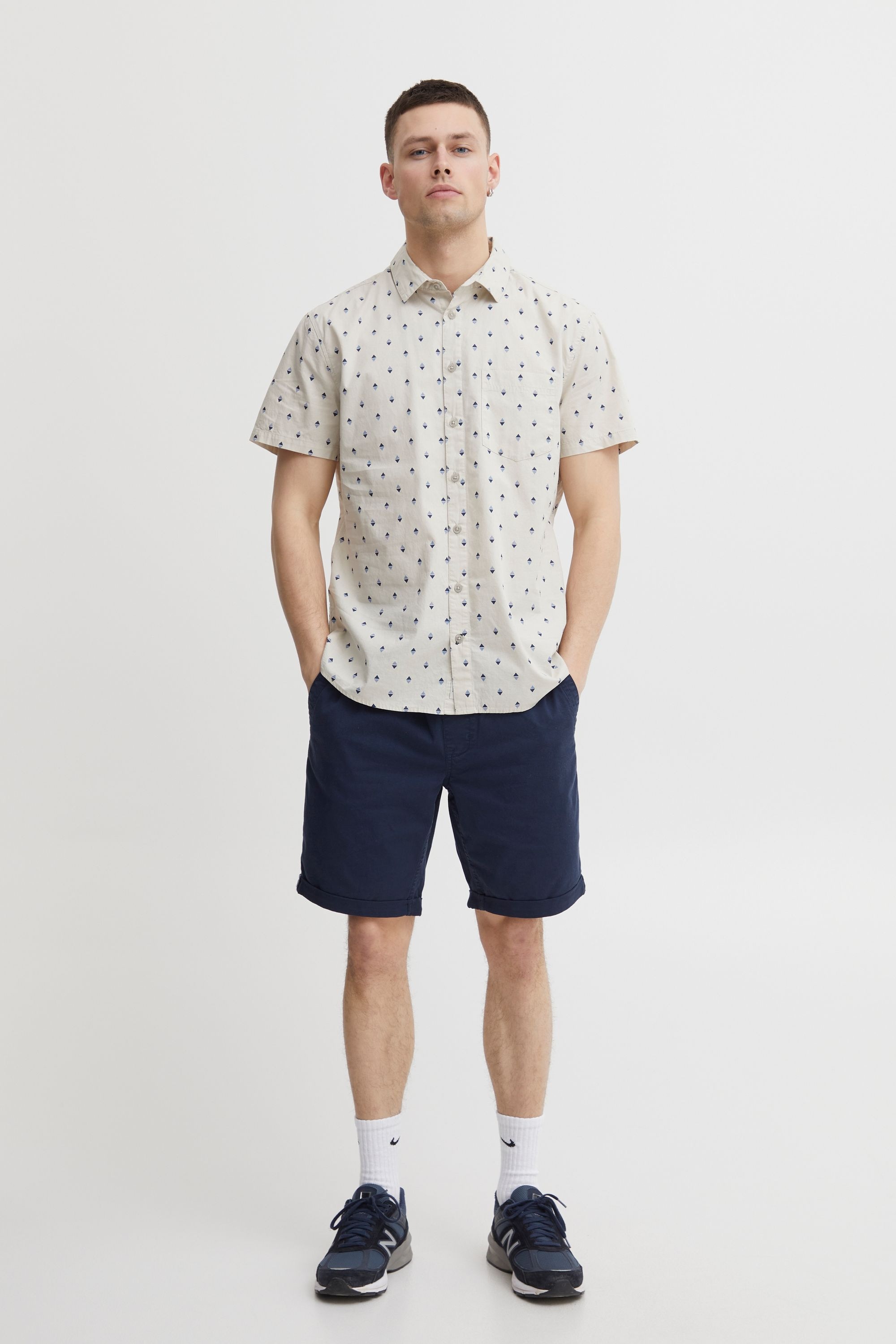 Blend Kurzarmshirt »Kurzarmhemd BHShirt«