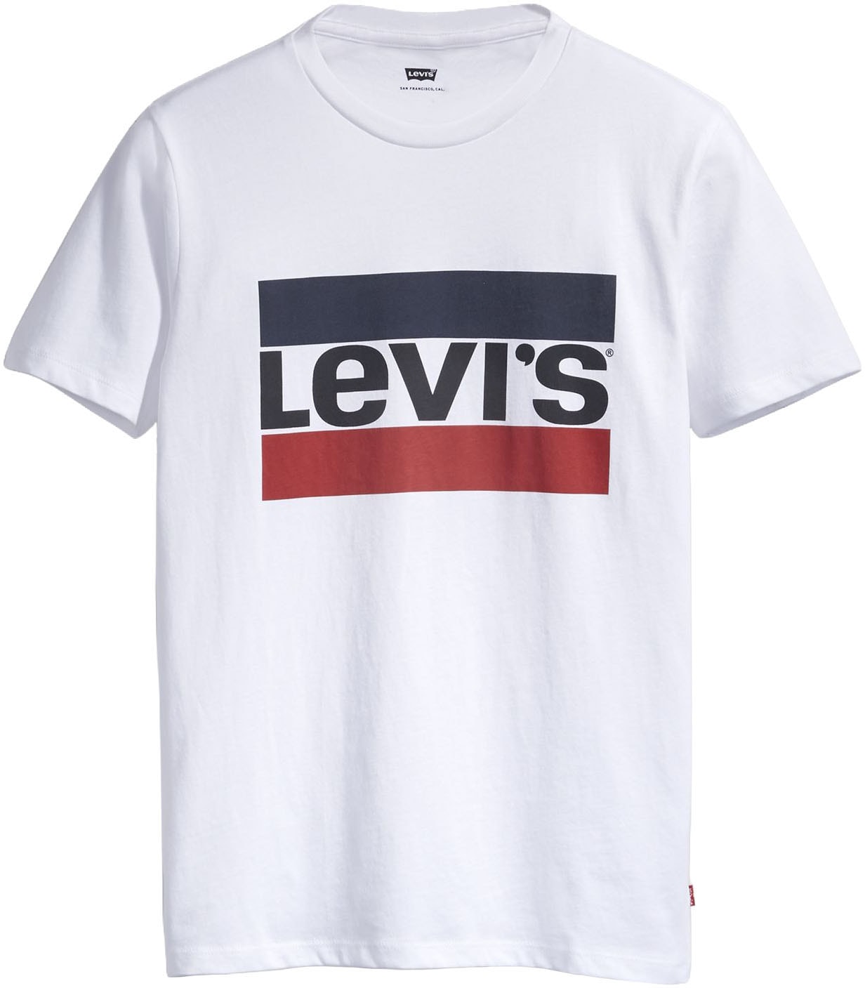 Levi's® T-Shirt mit großem Logoprint