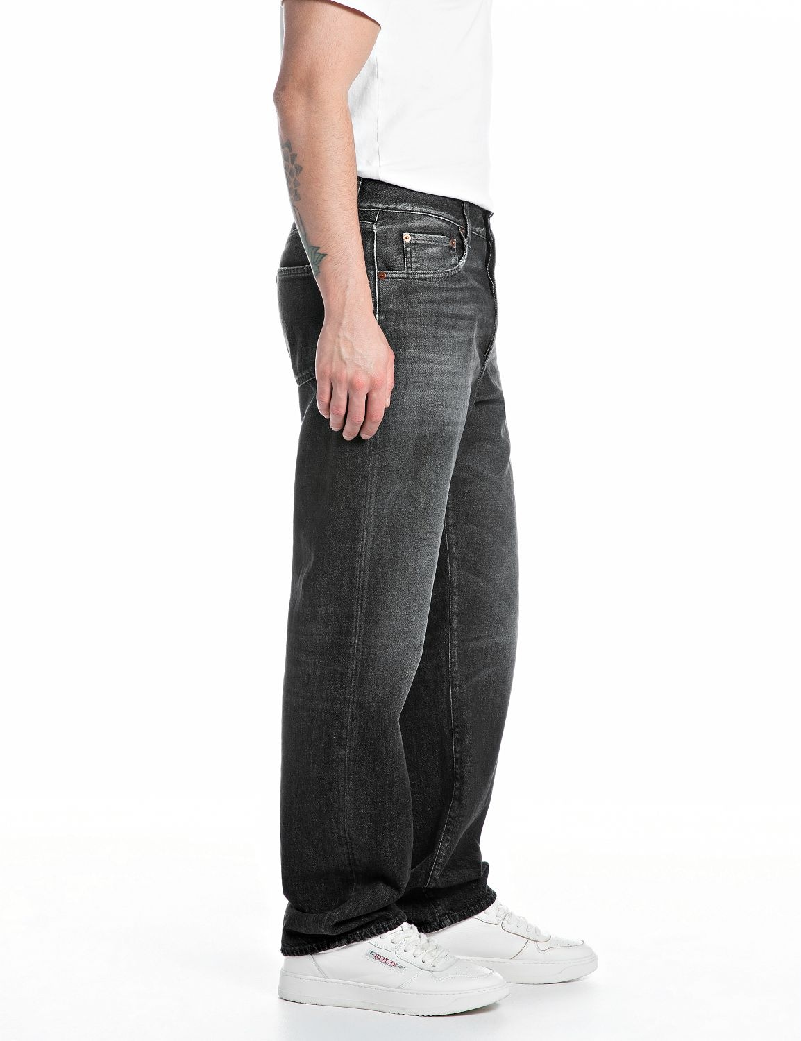 Replay Straight-Jeans »M9Z1 9Zero1 90´s Straight Fit«, mit Washed-Look