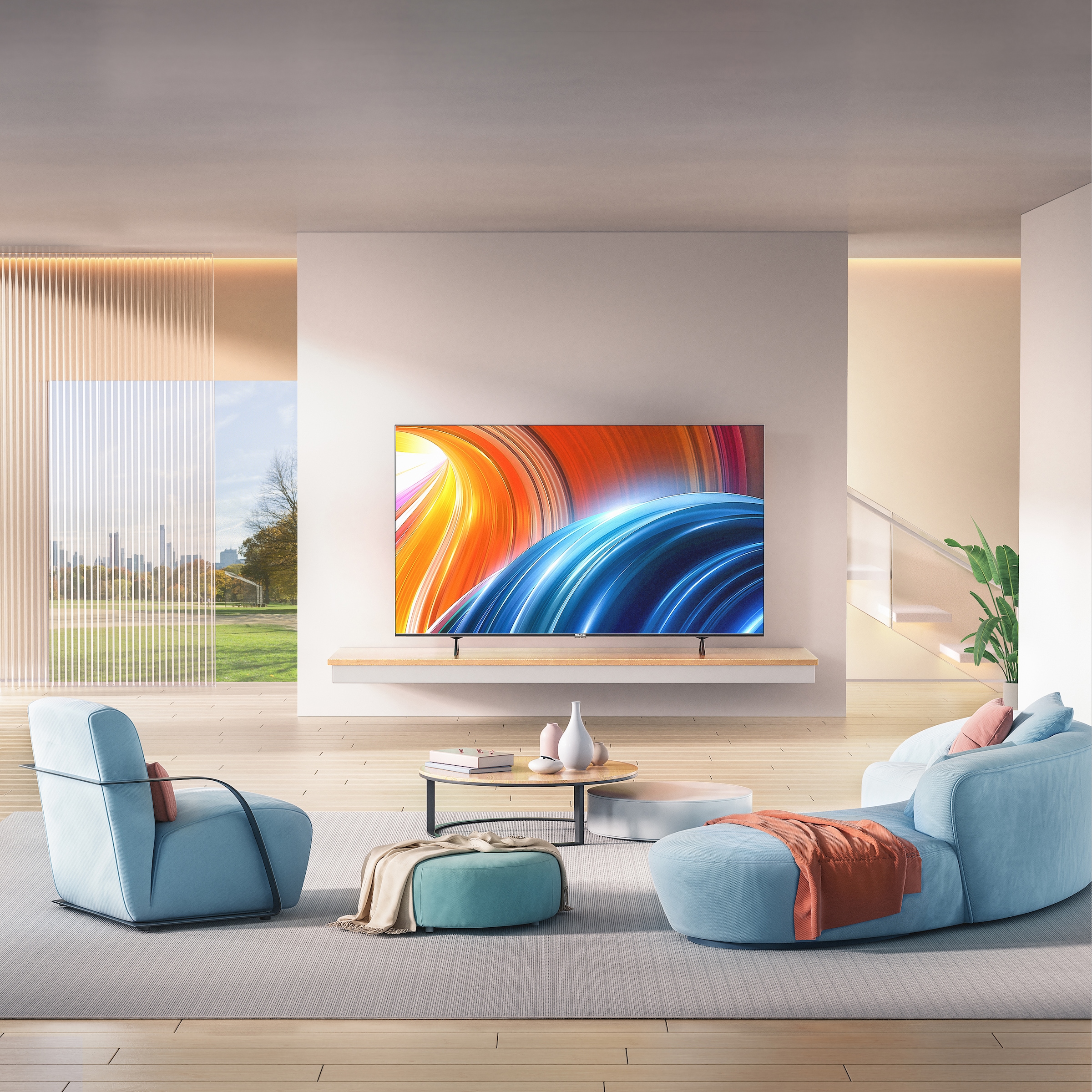 Hisense QLED-Fernseher »70E77HQ«, 4K Ultra HD, Smart-TV