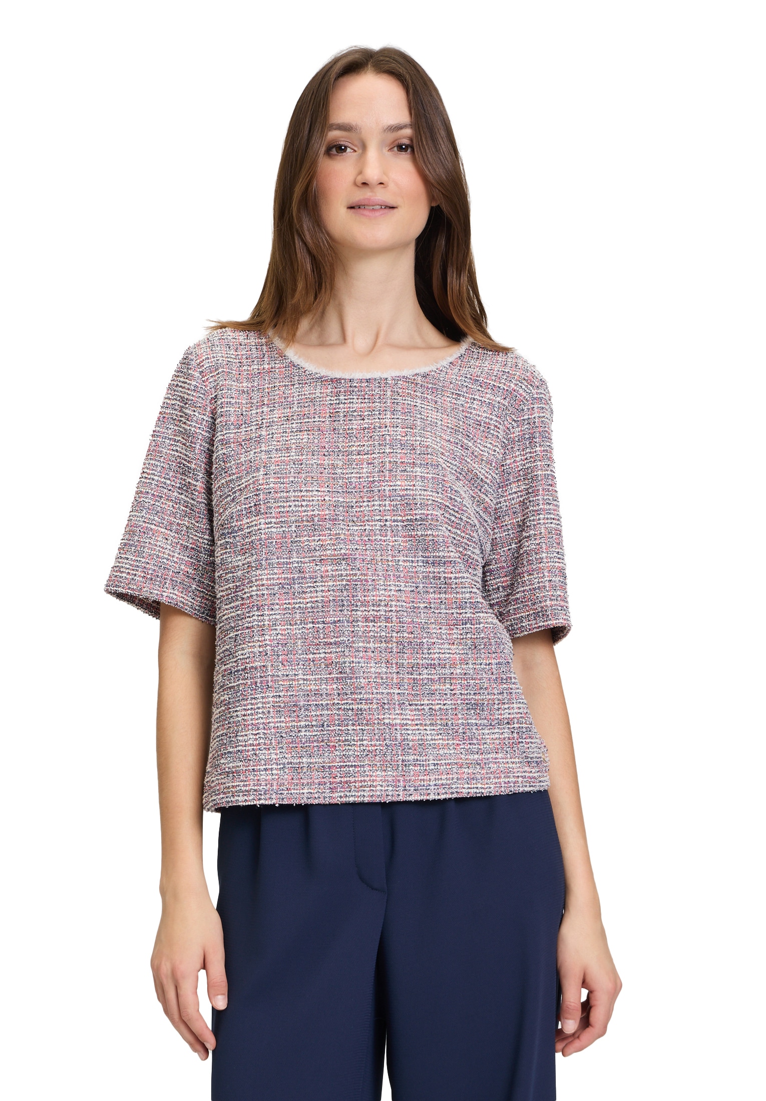 Betty&Co Sweatshirt »Sweatshirt mit Struktur«