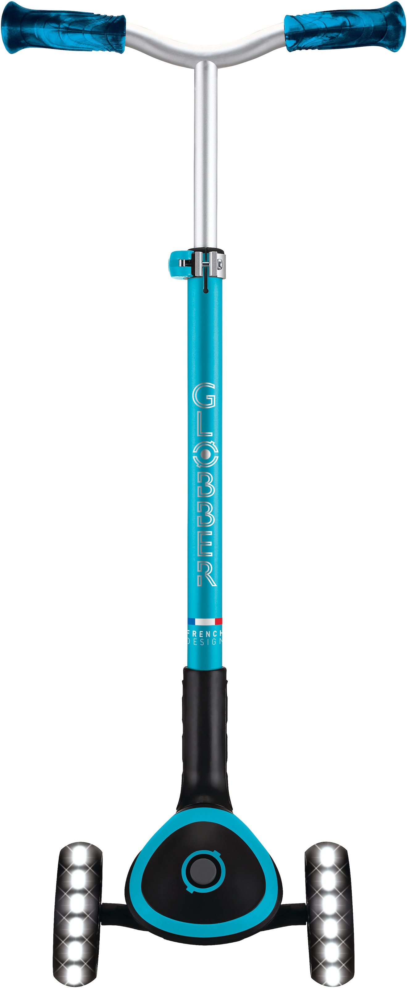 Globber Tretroller »ACE LIGHTS, mit Leuchtrollen«
