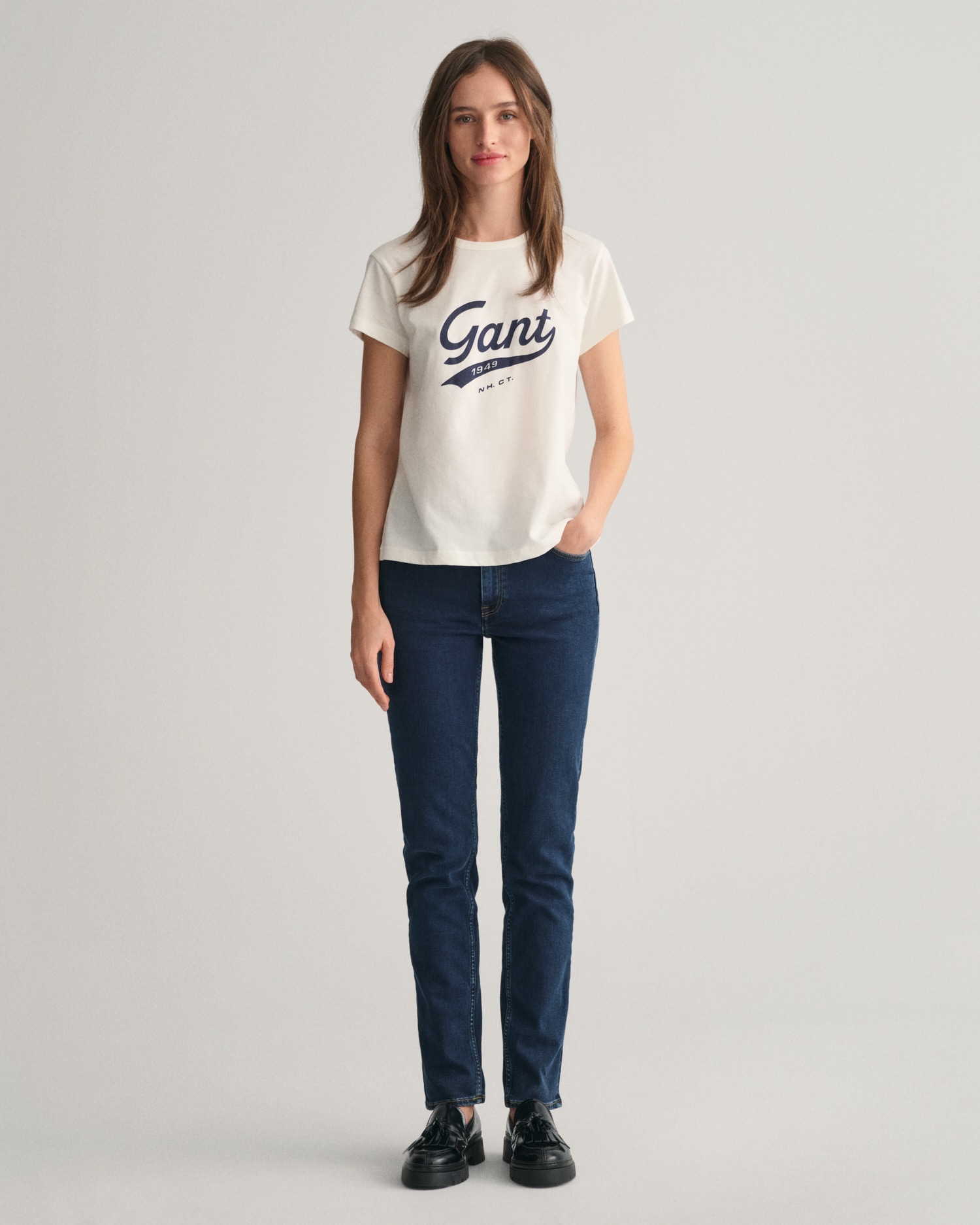 Gant Slim-fit-Jeans »SLIM SUPER STRETCH JEANS«, 5-Pocket-Style, hochelastisch