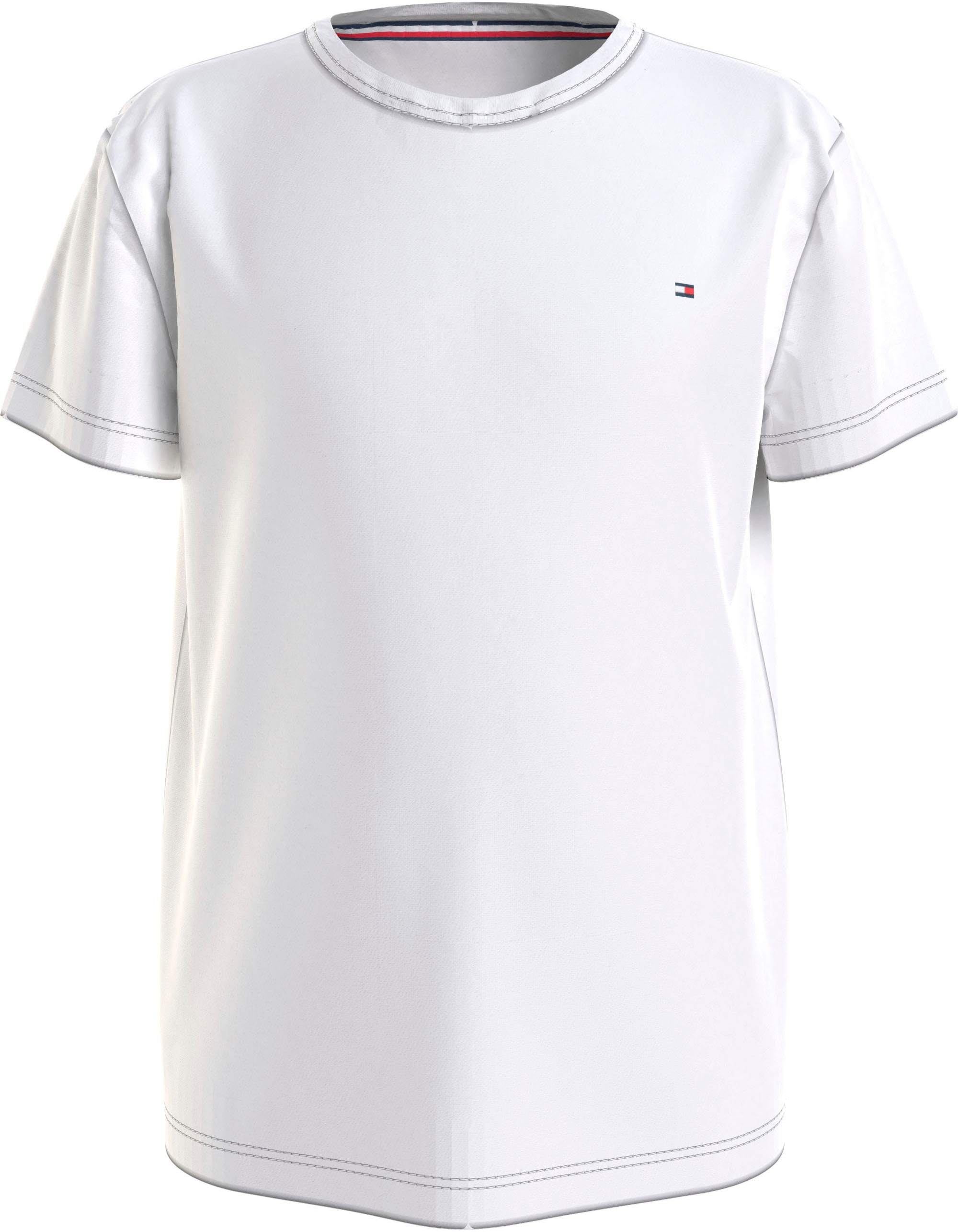 Tommy Hilfiger Underwear T-Shirt, (Packung, 2 tlg., 2er-Pack), mit Logo-Stickerei
