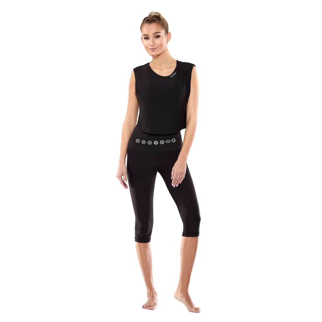 Winshape Leggings »3/4-Functional Comfort HWL212C-silberne 7 Chakras«