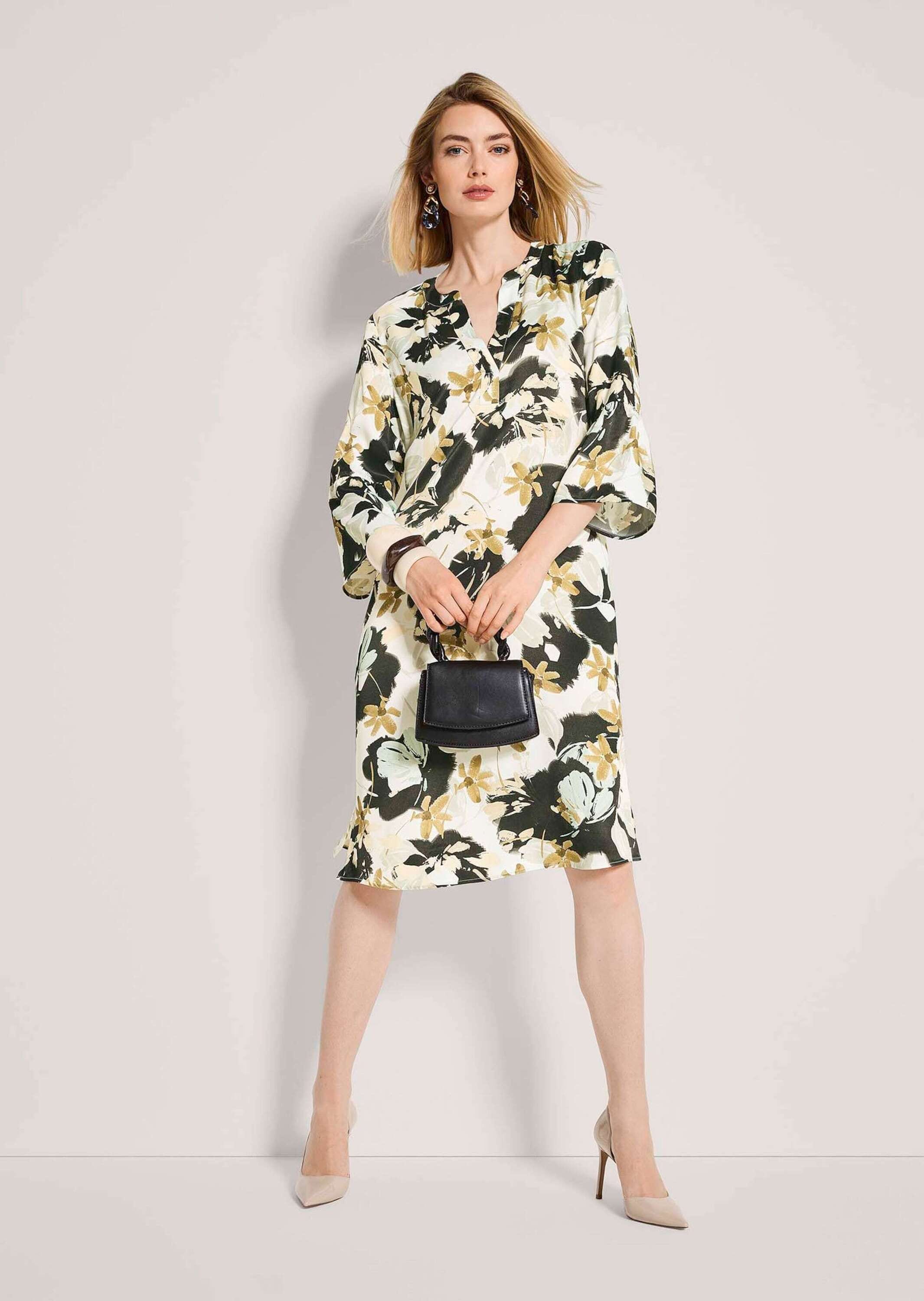 MADELEINE Sommerkleid »Viskosekleid Print-Kleid mit Volants« Volants