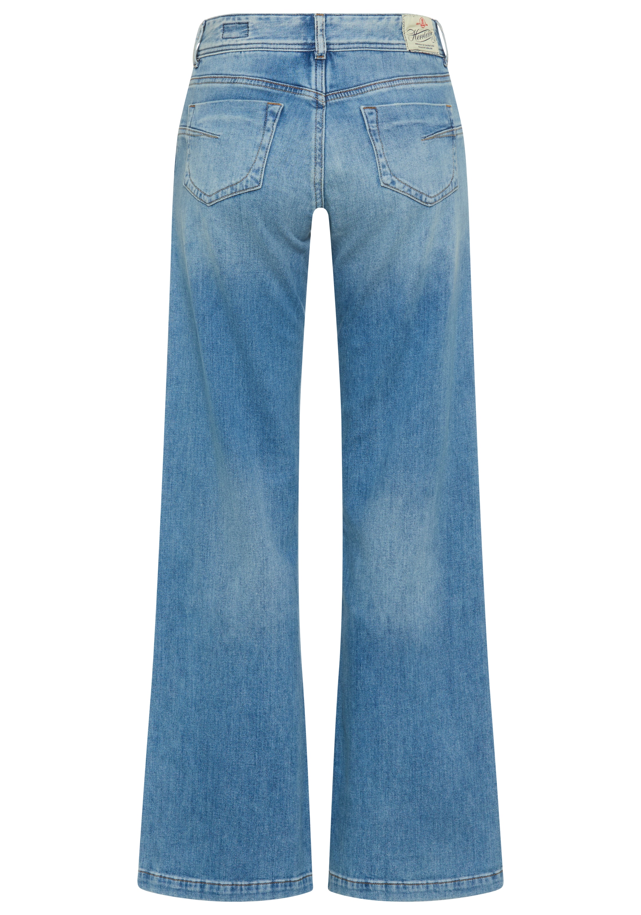 Herrlicher »Edna Denim Stretch« mit weitem Bein, Flared Fit