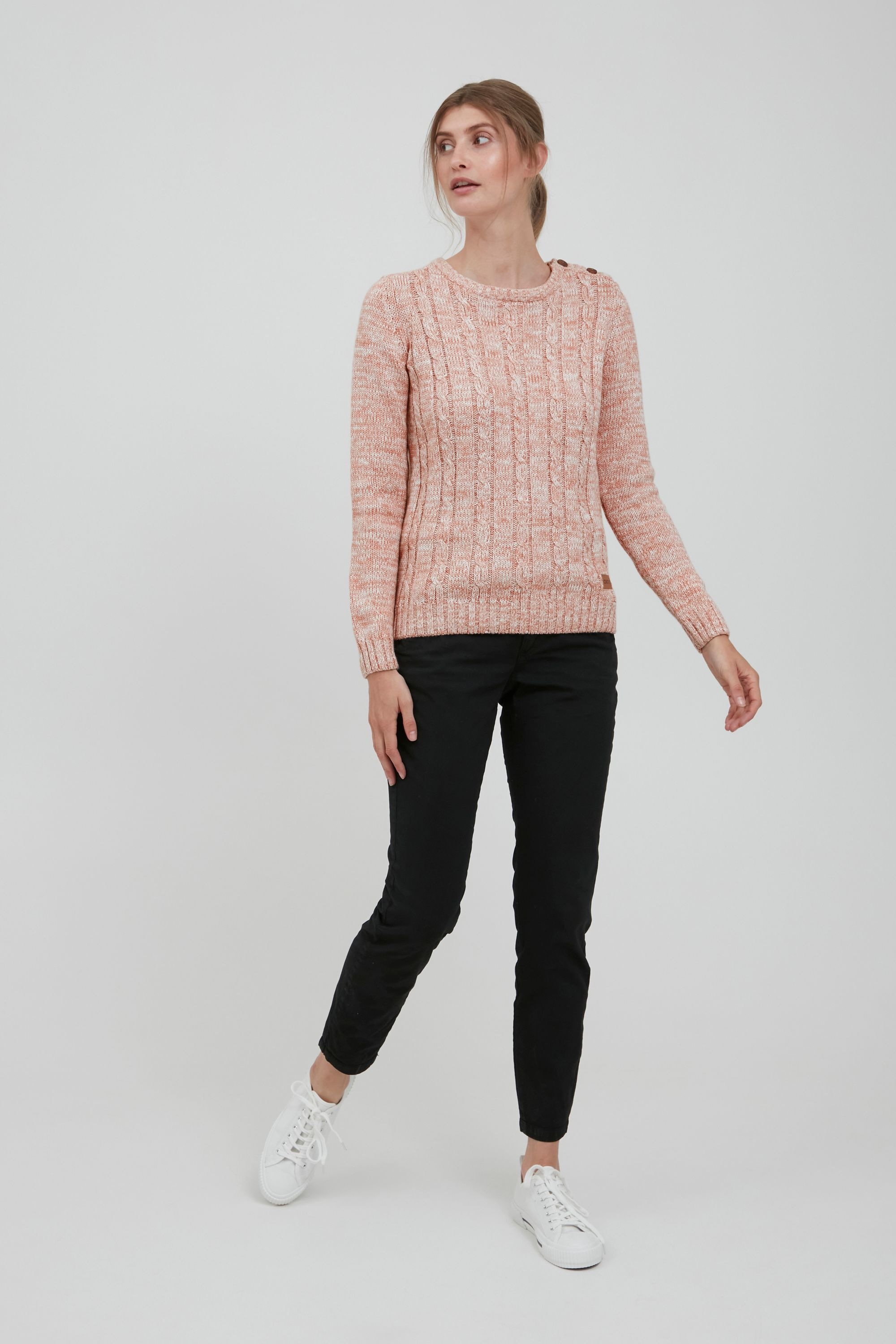 OXMO Strickfleece-Pullover »Strickpullover OXPhia«
